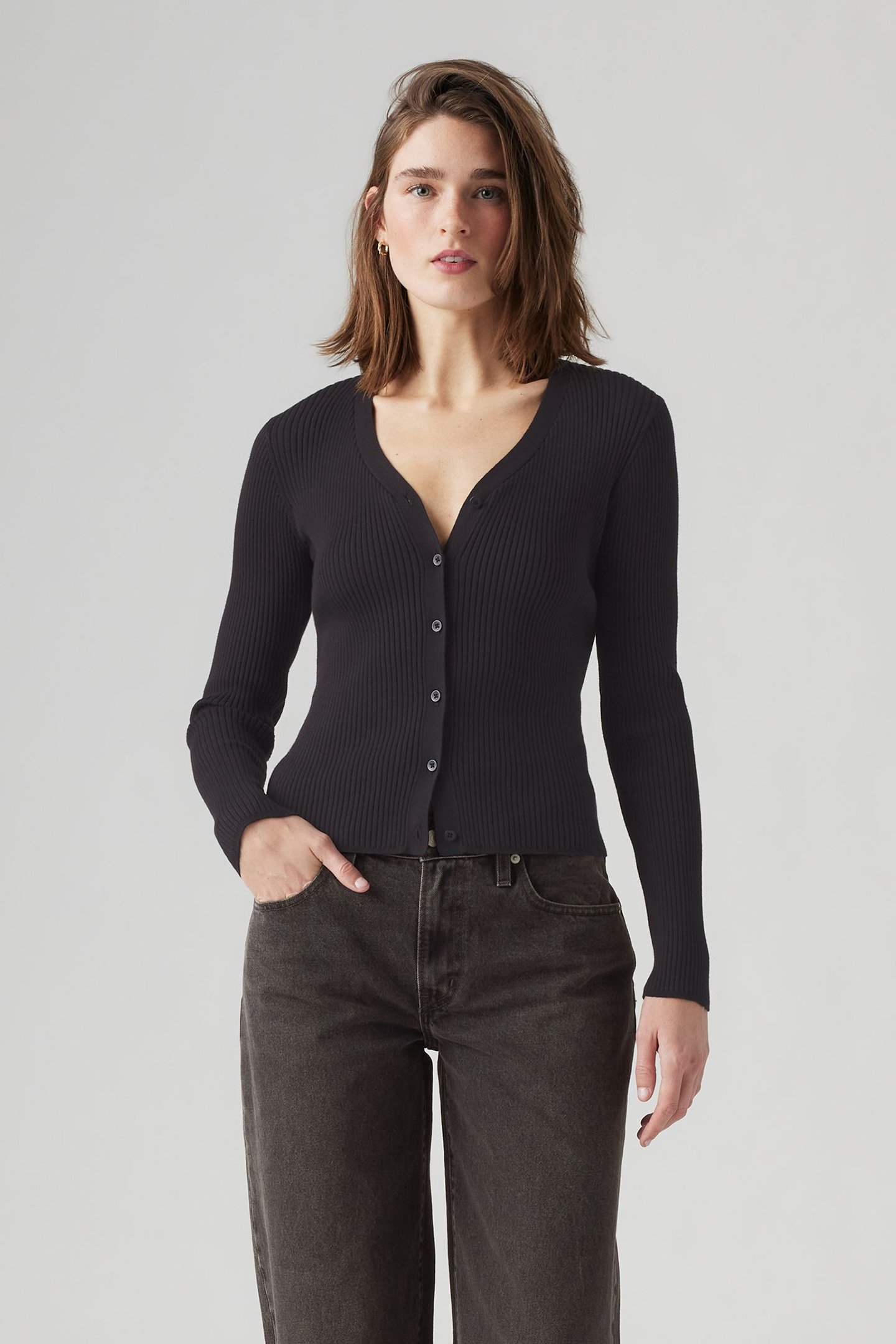 TULIP CARDIGAN CAVIAR 4