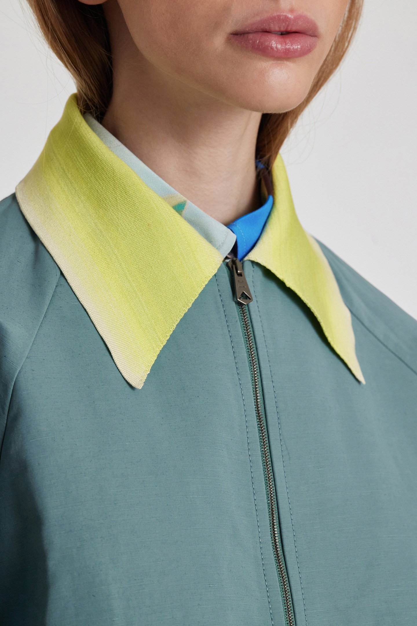 WOMENS JACKET GREYISH BLUE 5