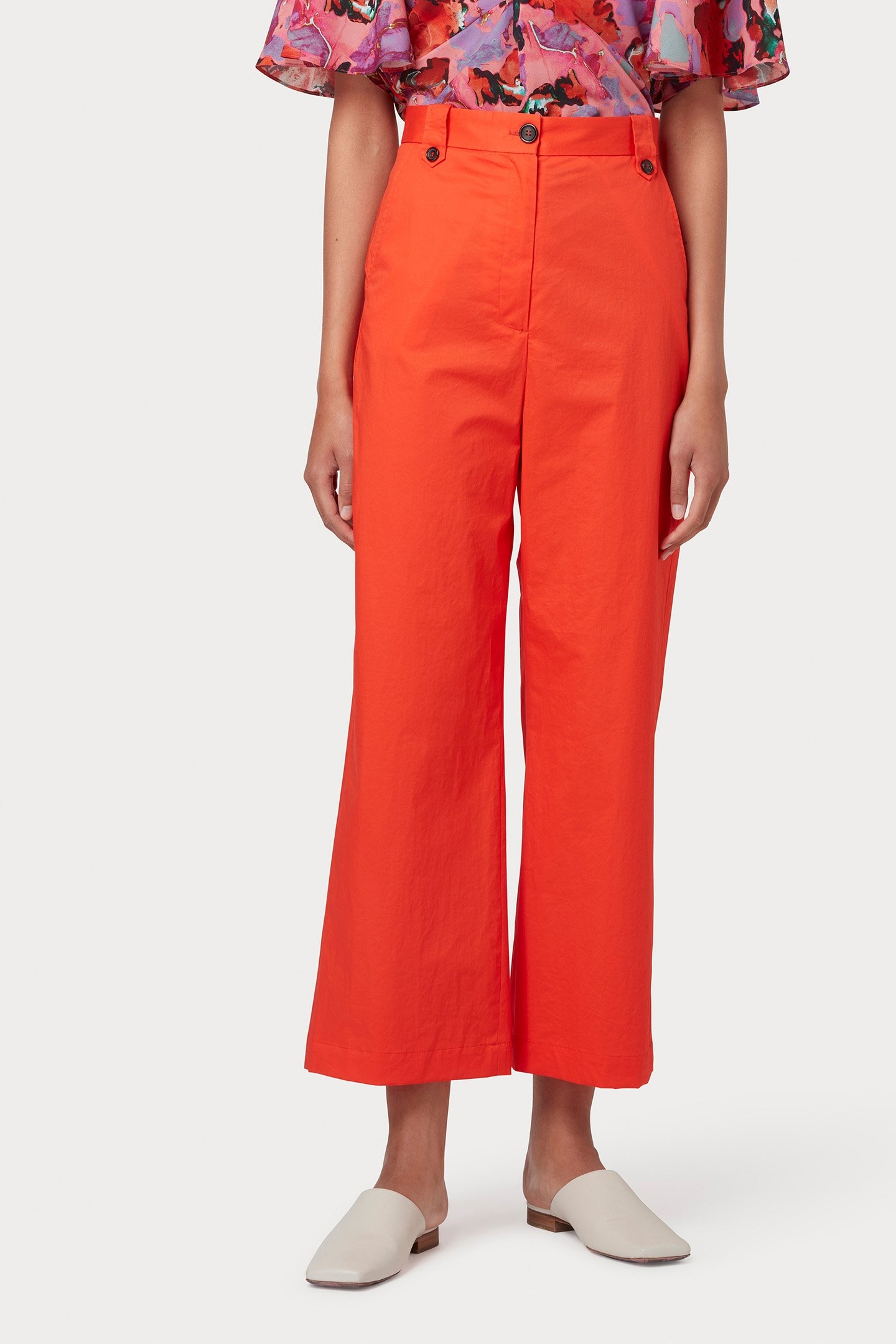 TROUSERS CORAL RED 1