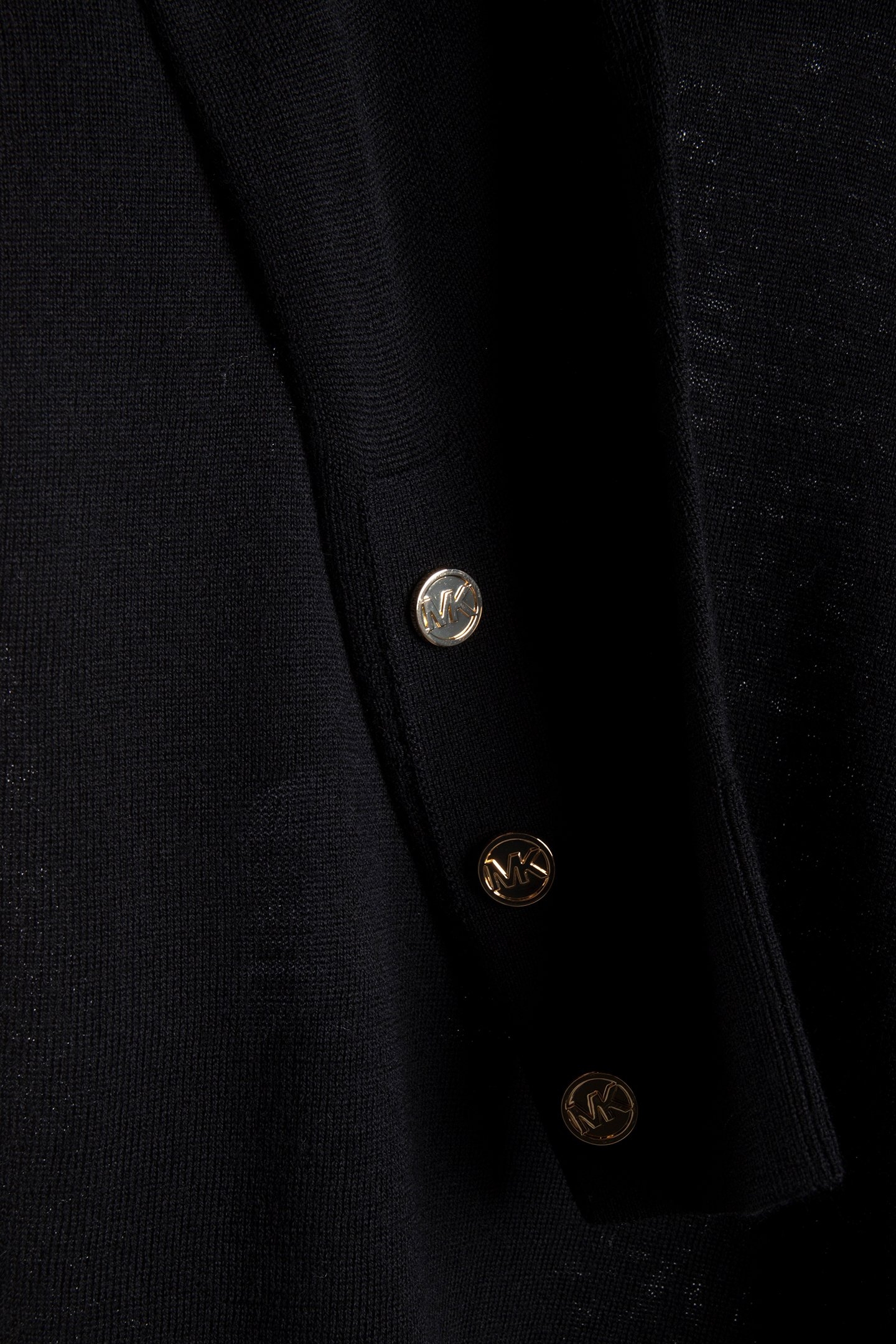 MERINO SNAP SLV LS SWEATER BLACK 4