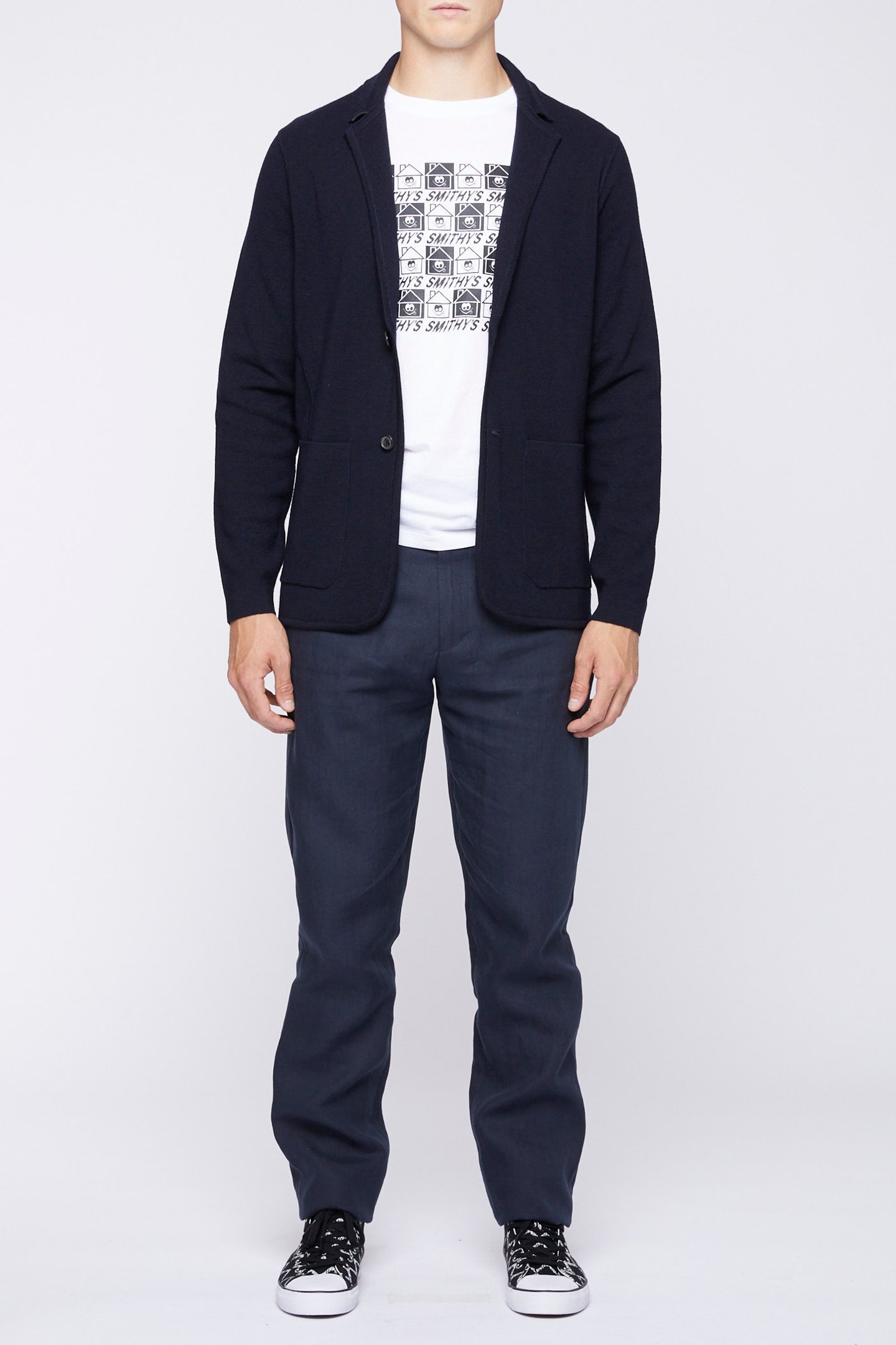 GENTS SB KNITTED JACKET VERY DARK NAVY 2