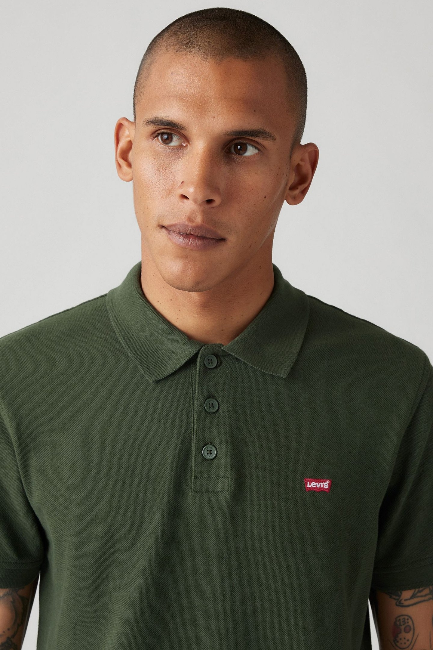 LEVIS HM POLO KOMBU GREEN PIQUE 6