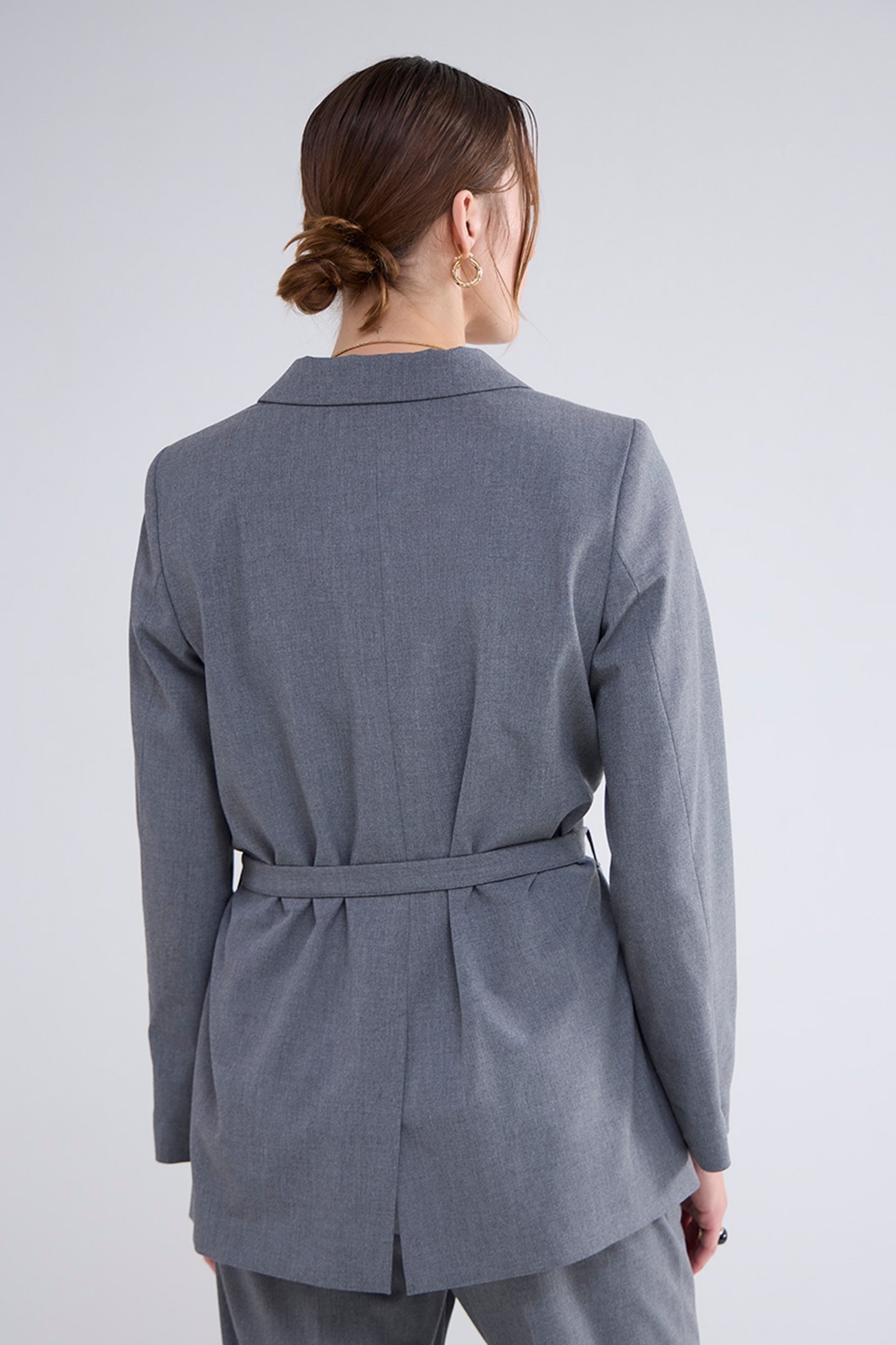 BLAZER VISCOSE BLEND STRETCH GREYS 2