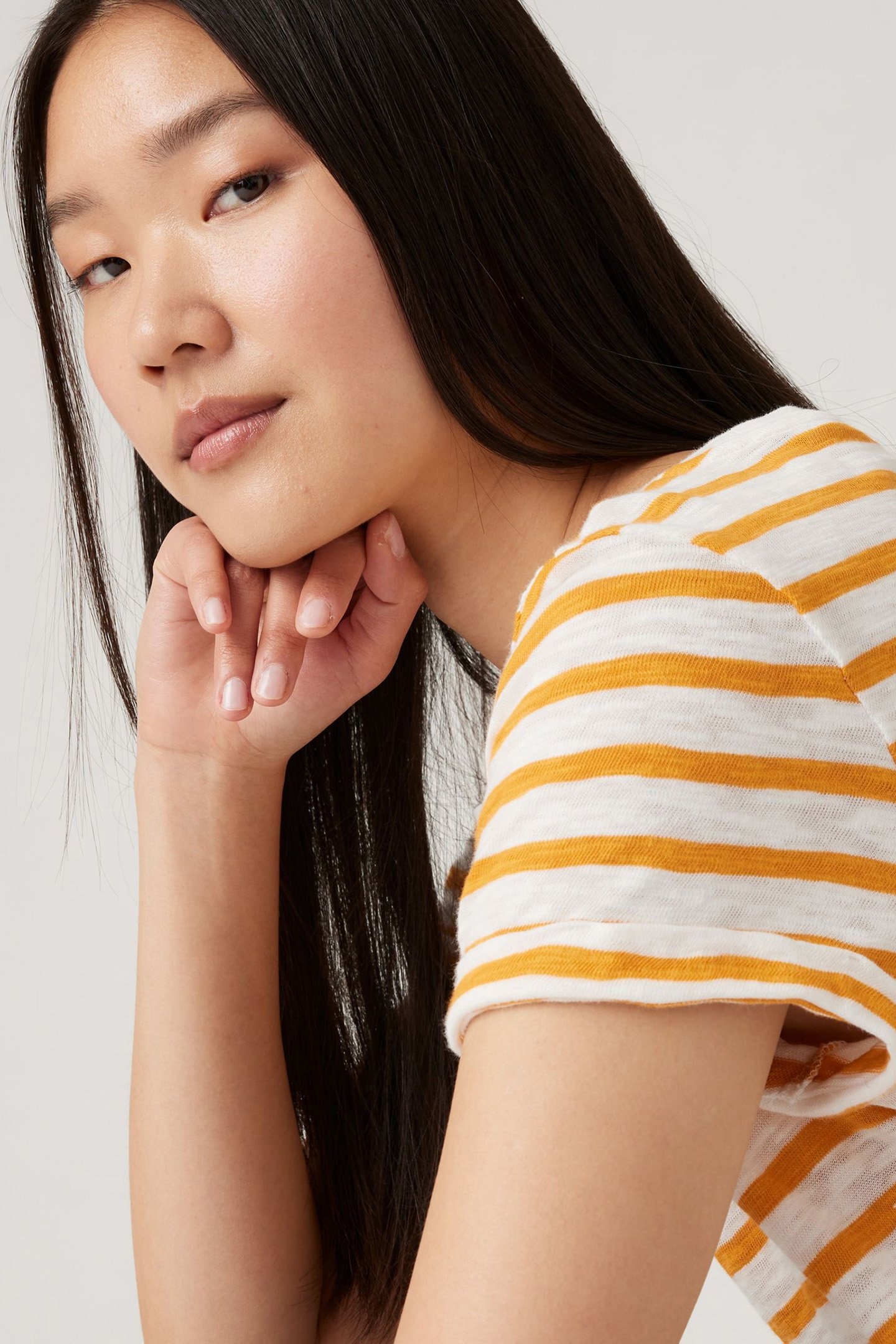 MARGOT TEE CAPTAIN STRIPE AUTUMN BLAZE 5