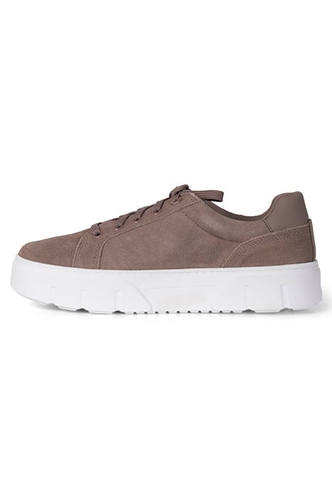 LAUREL COURT LOW LACE UP SNEAKER TAUPE SUEDE 3