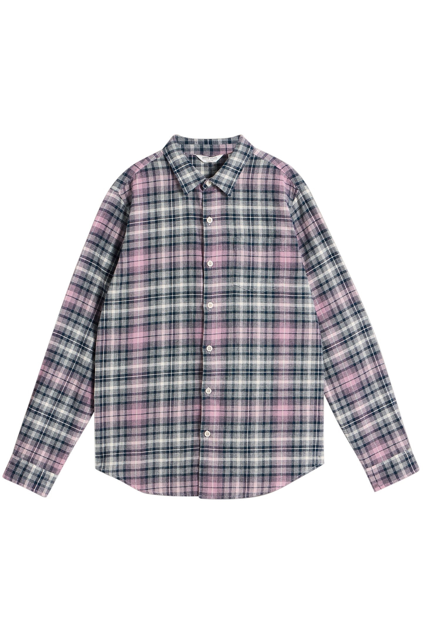 LS CHECK SHIRT PINK MULTI 3