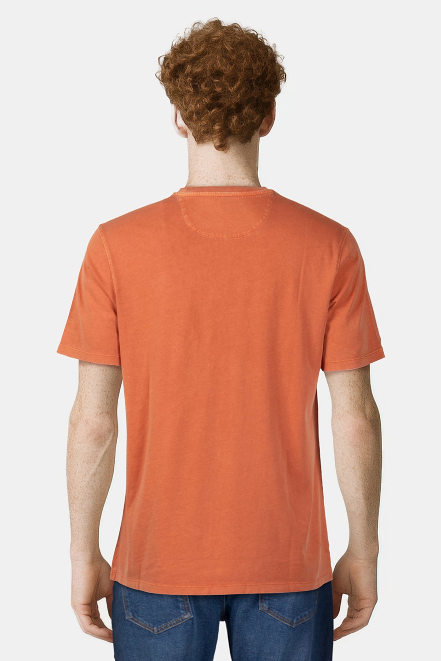 DUNSTAN RIVER GARMENT DYE SHORT SLEEVE TEE UMBER 2