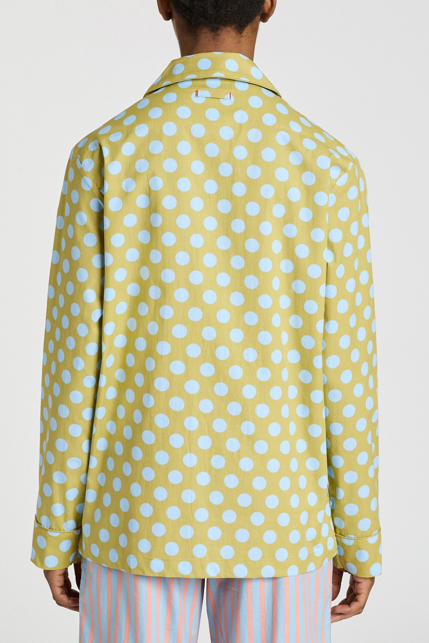 UNISEX PJ TOP L/SLV YELLOW 5