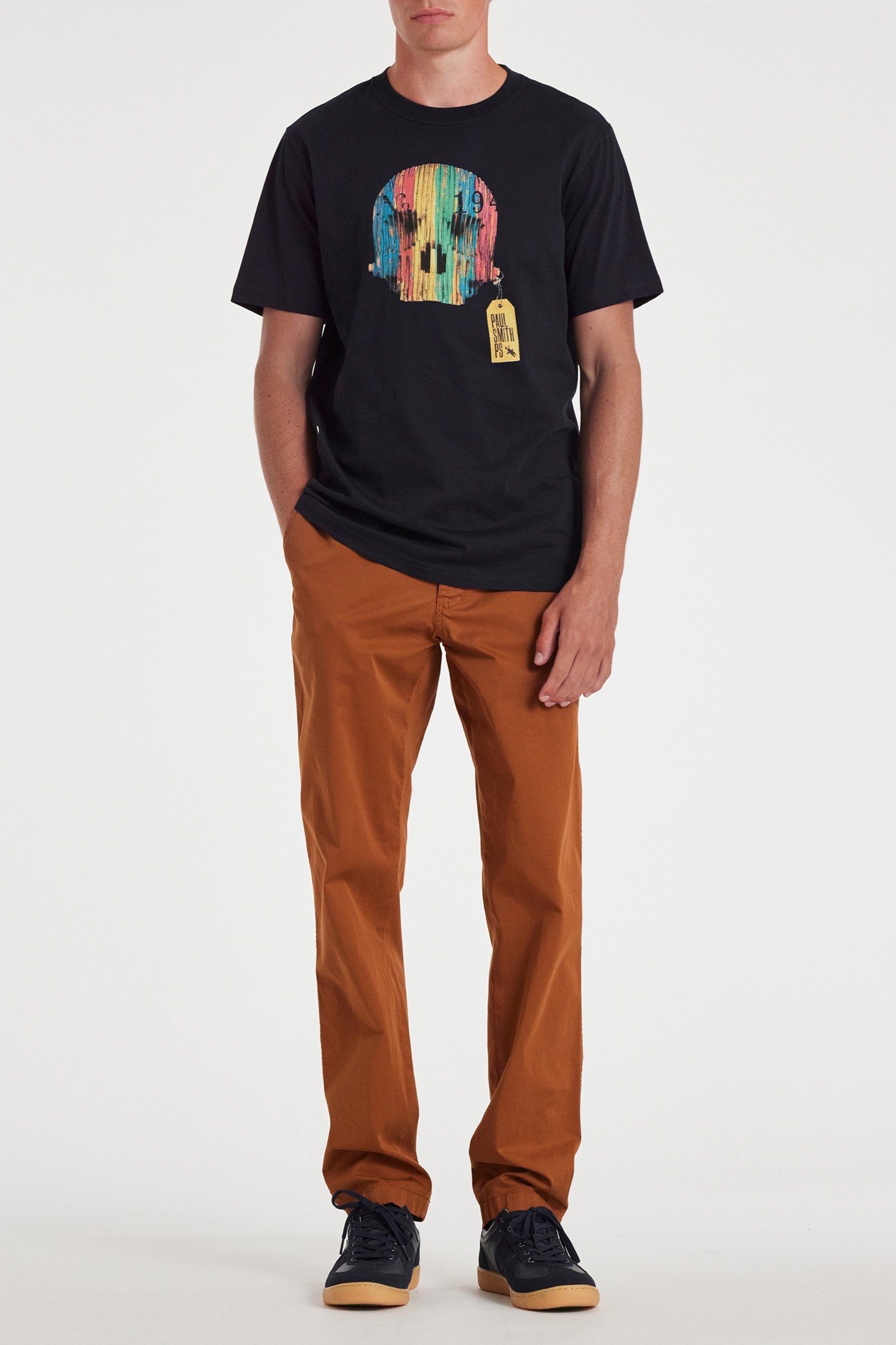 TAPERED FIT STITCHED CHINO MUD 3