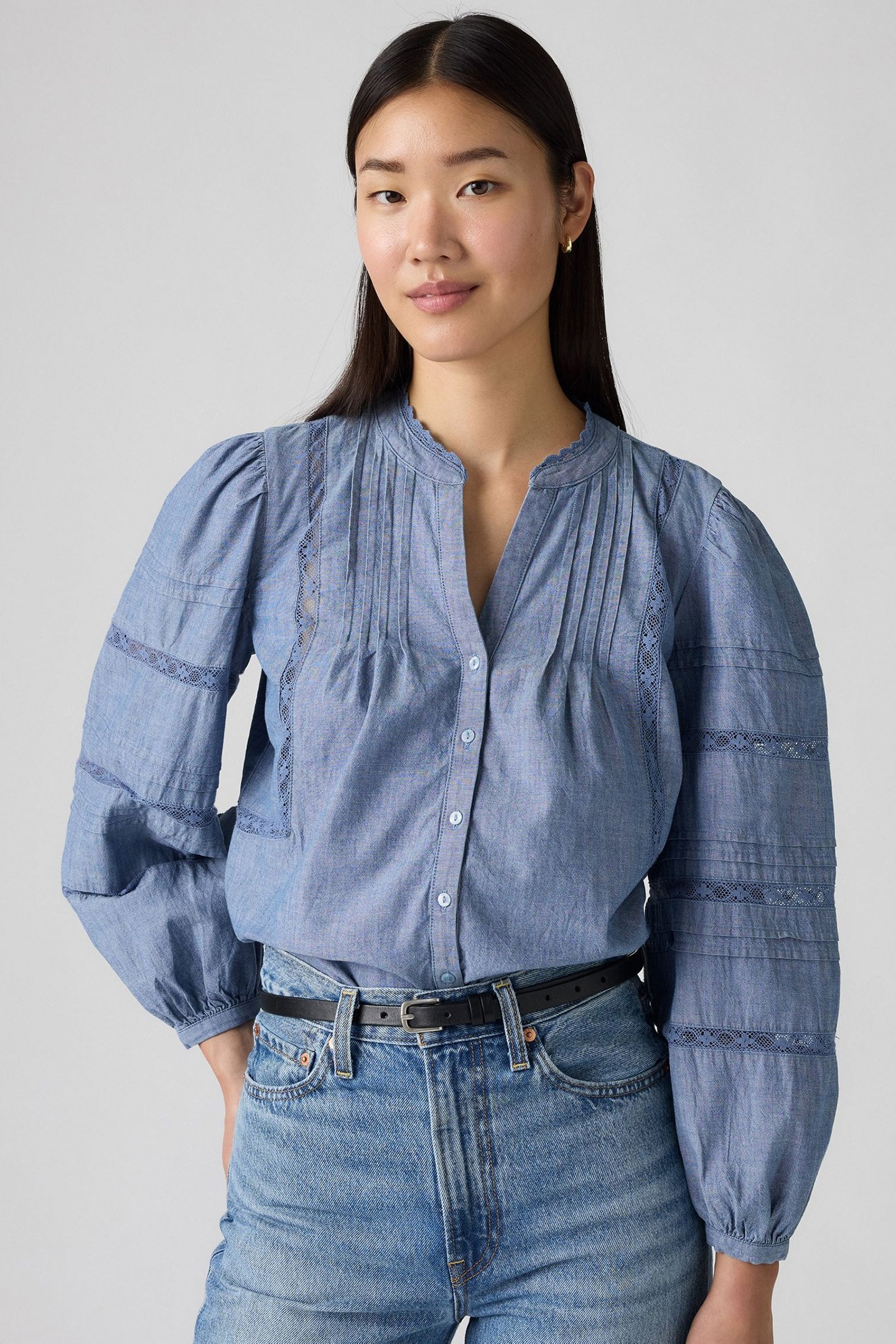 MANDY LS BLOUSE FAVORITE SUBJECT 5