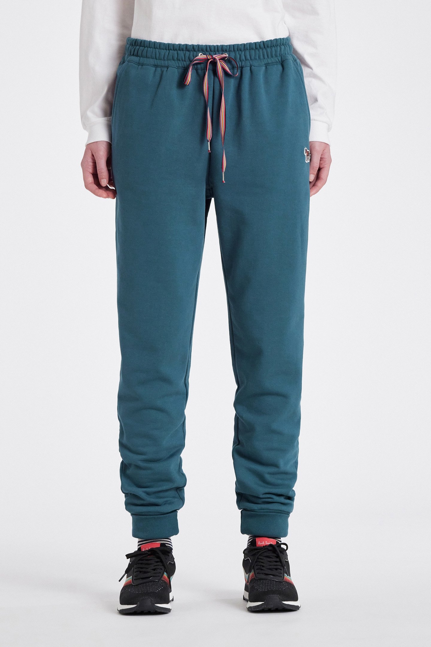 WOMENS ZEBRA SWEATPANTS INDIGO 1