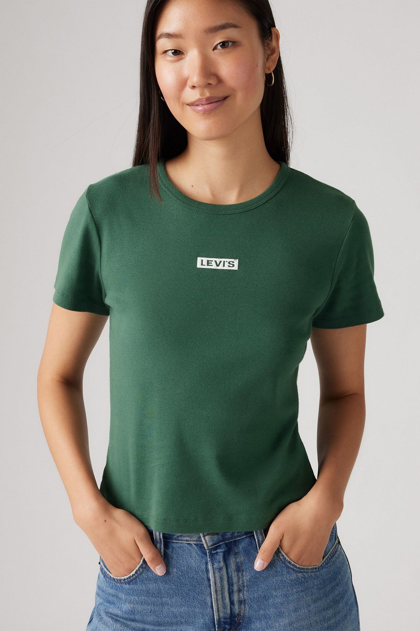 GRAPHIC RICKIE T BOX TAB JUNGLE GREEN 4