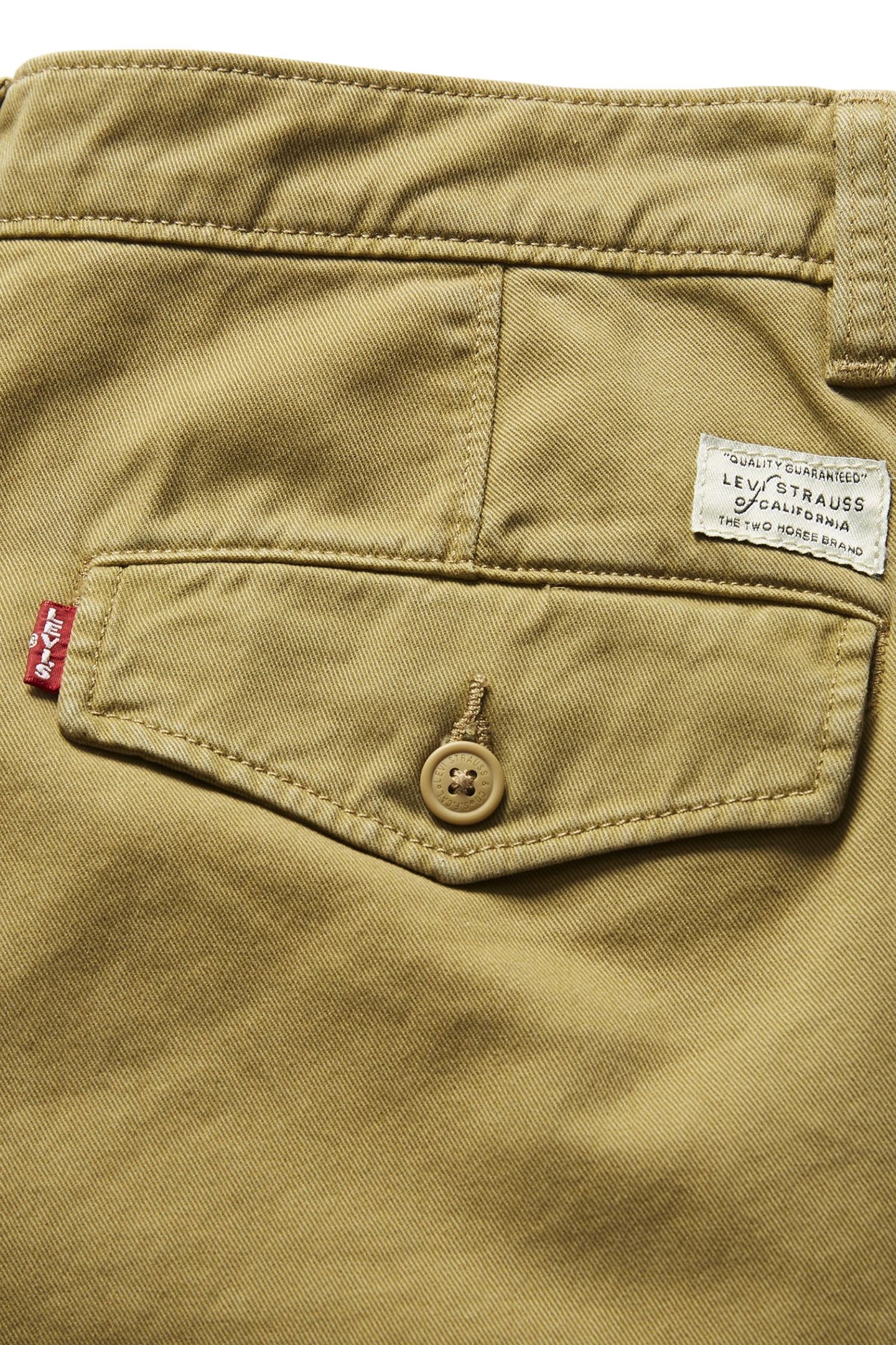 XX CHINO AUTHENTIC RLX BRITISH KHAKI SOFT 7