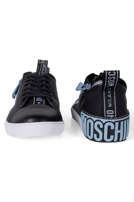 SNEAKERU.VULC25 MIX NERO+AZZURRO 2