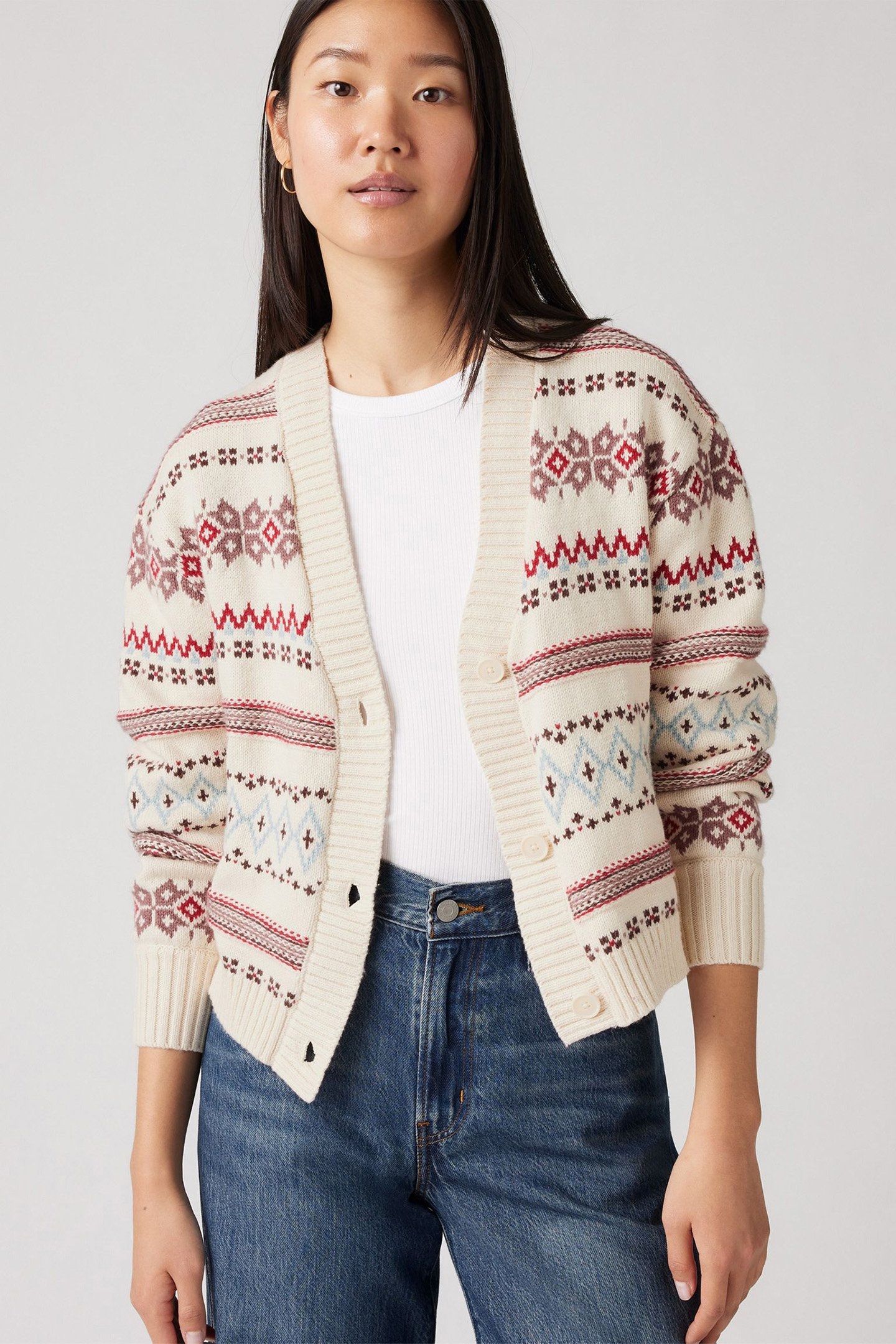 GALA FAIRISLE CARDIGAN HAYLEY FAIR ISLE 4