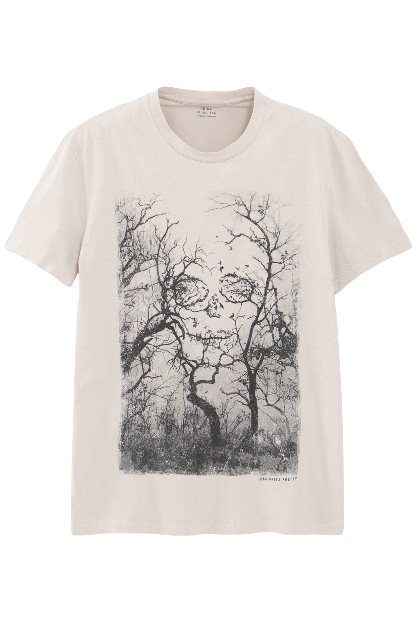 BEIGE TREE T-SHIRT 4