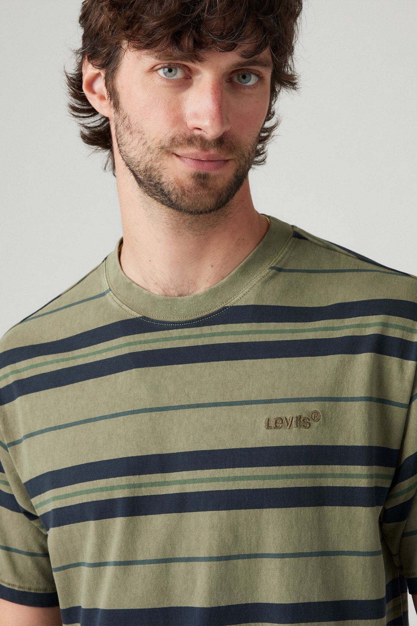 RED TAB VINTAGE TEE FORREST STRIPE DEEP 5