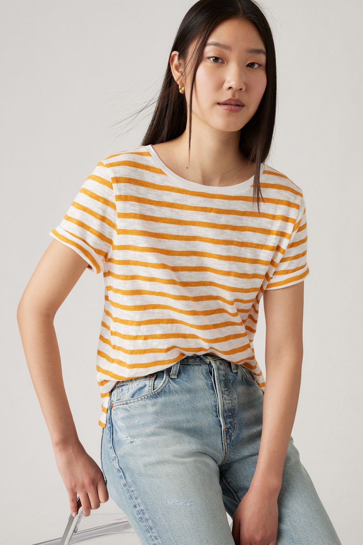 MARGOT TEE CAPTAIN STRIPE AUTUMN BLAZE 4