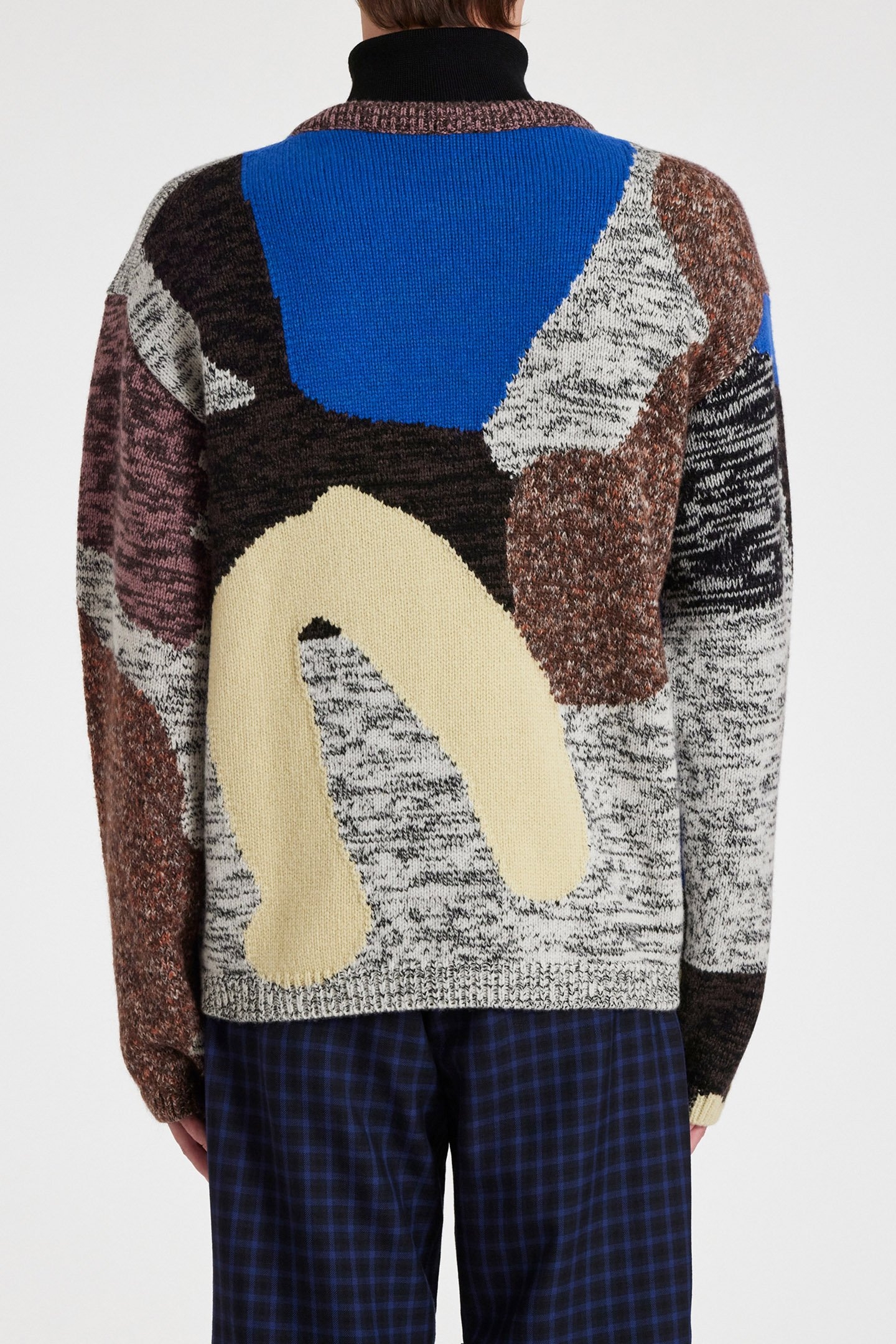 SWEATER CREW NECK GREY 2