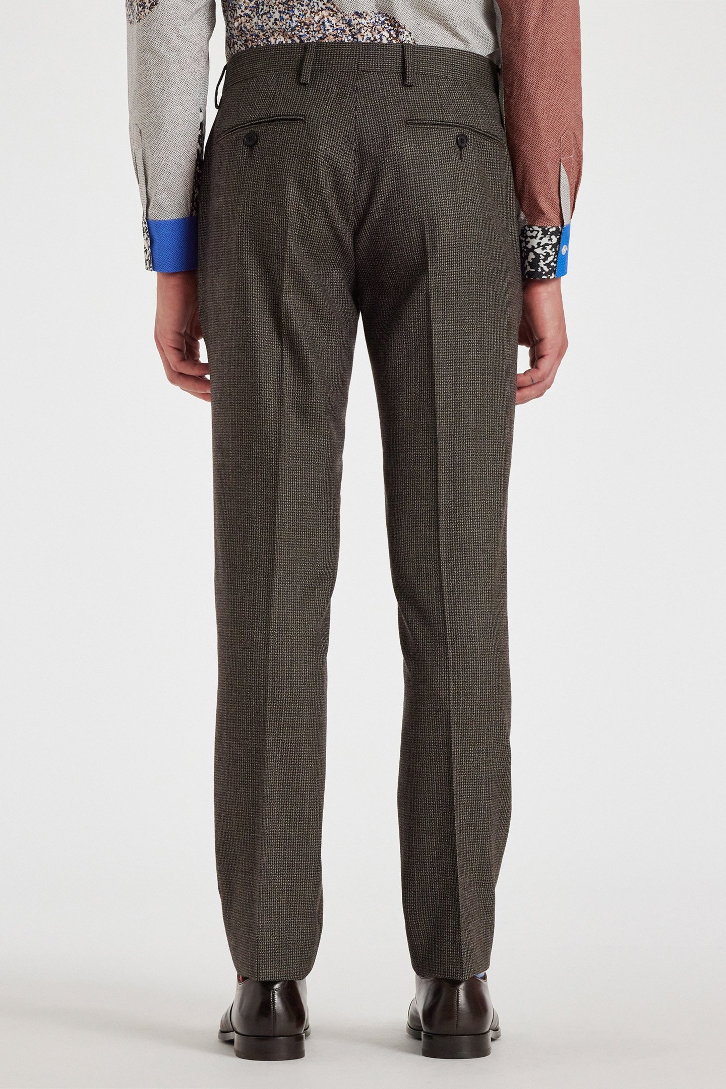 TROUSER BLACK MELANGE 2