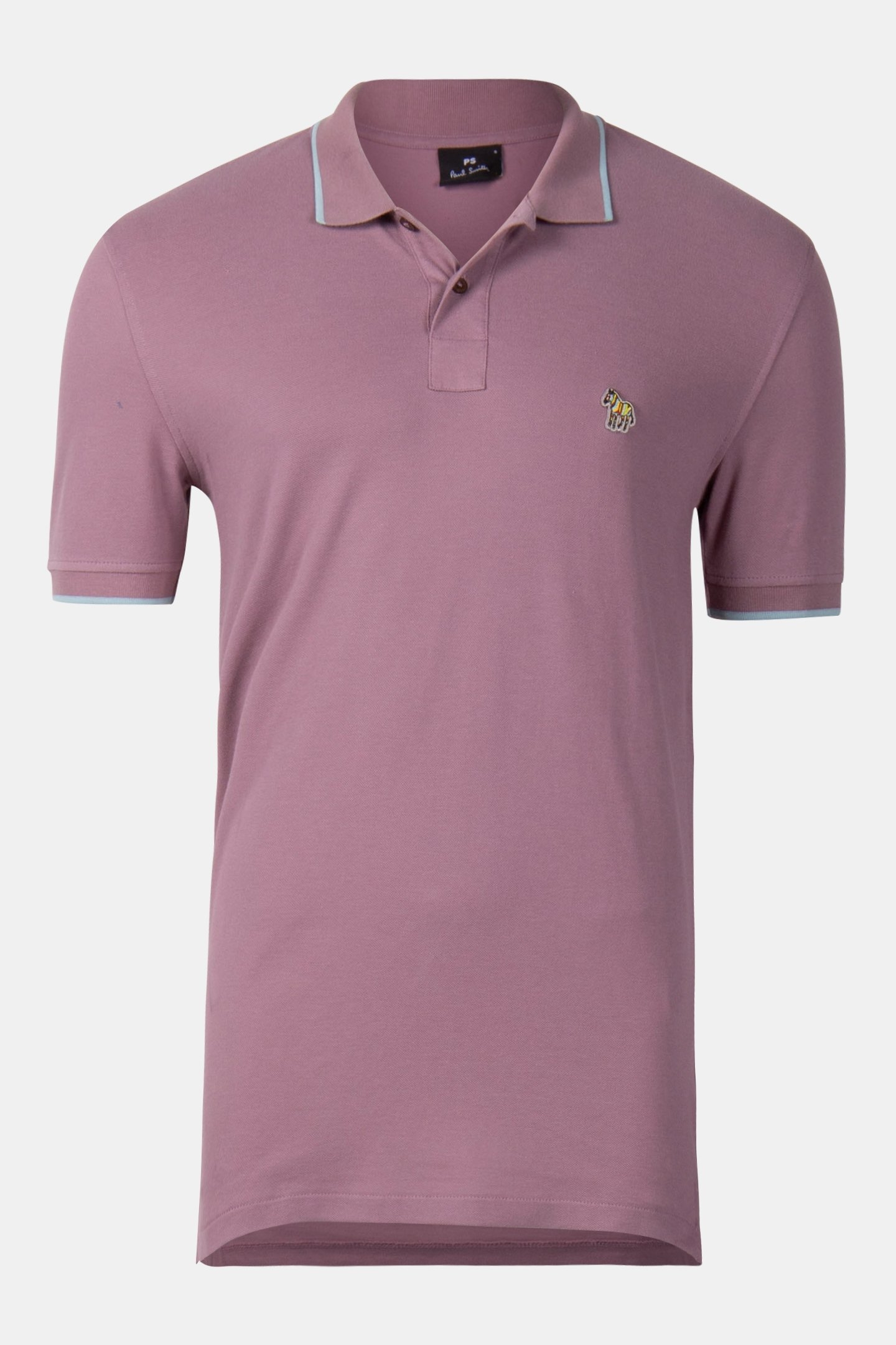 SLIM FIT POLO ZEB BADGE MAUVE 3