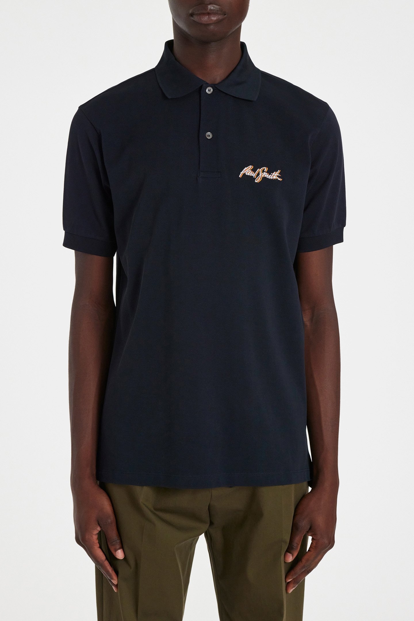 SHADOW LOGO EMB POLO VERY DARK NAVY 1