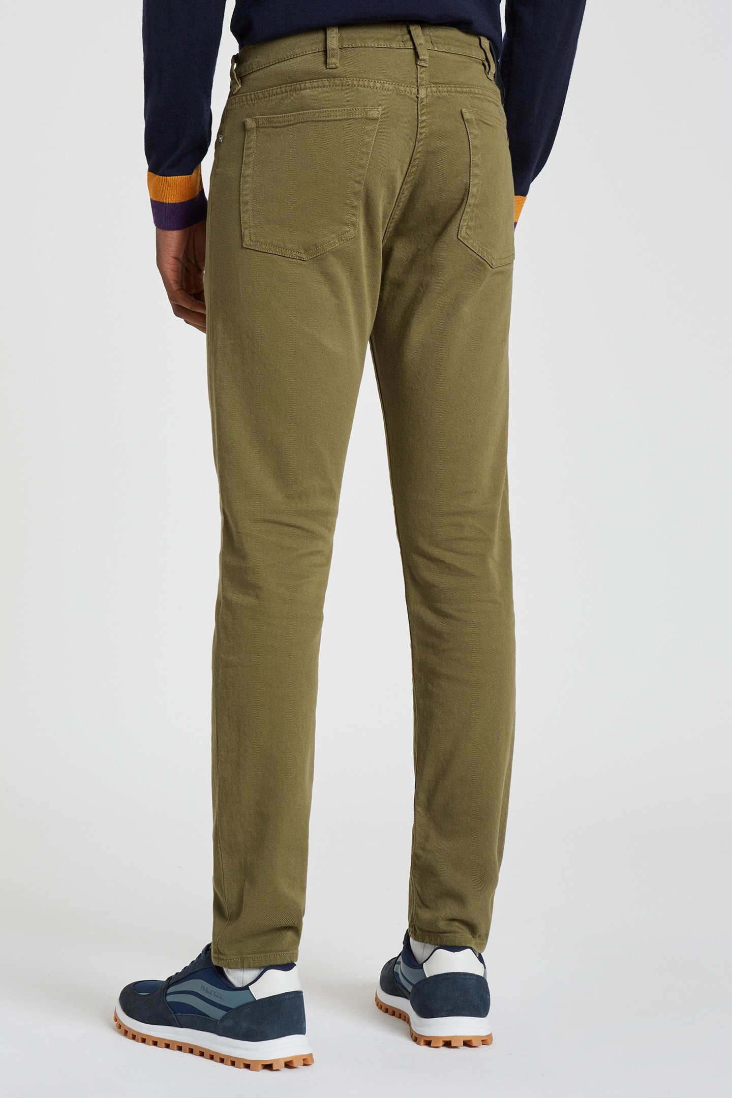 TAPERED FIT JEAN MILITARY GREEN 2