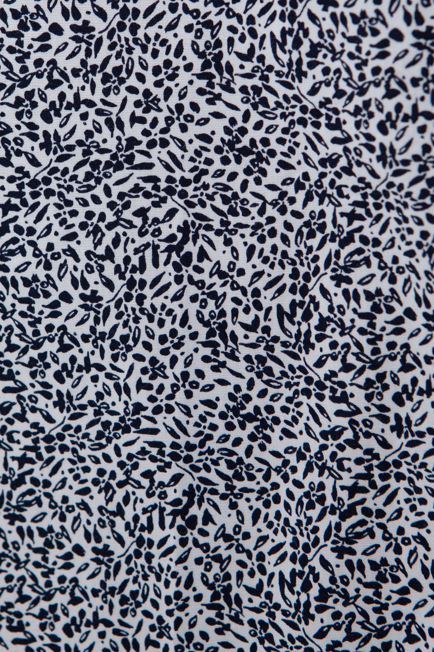 OFF-WHITE SLIM SHIRT IN NAVY VEGETABLE PRINT 7