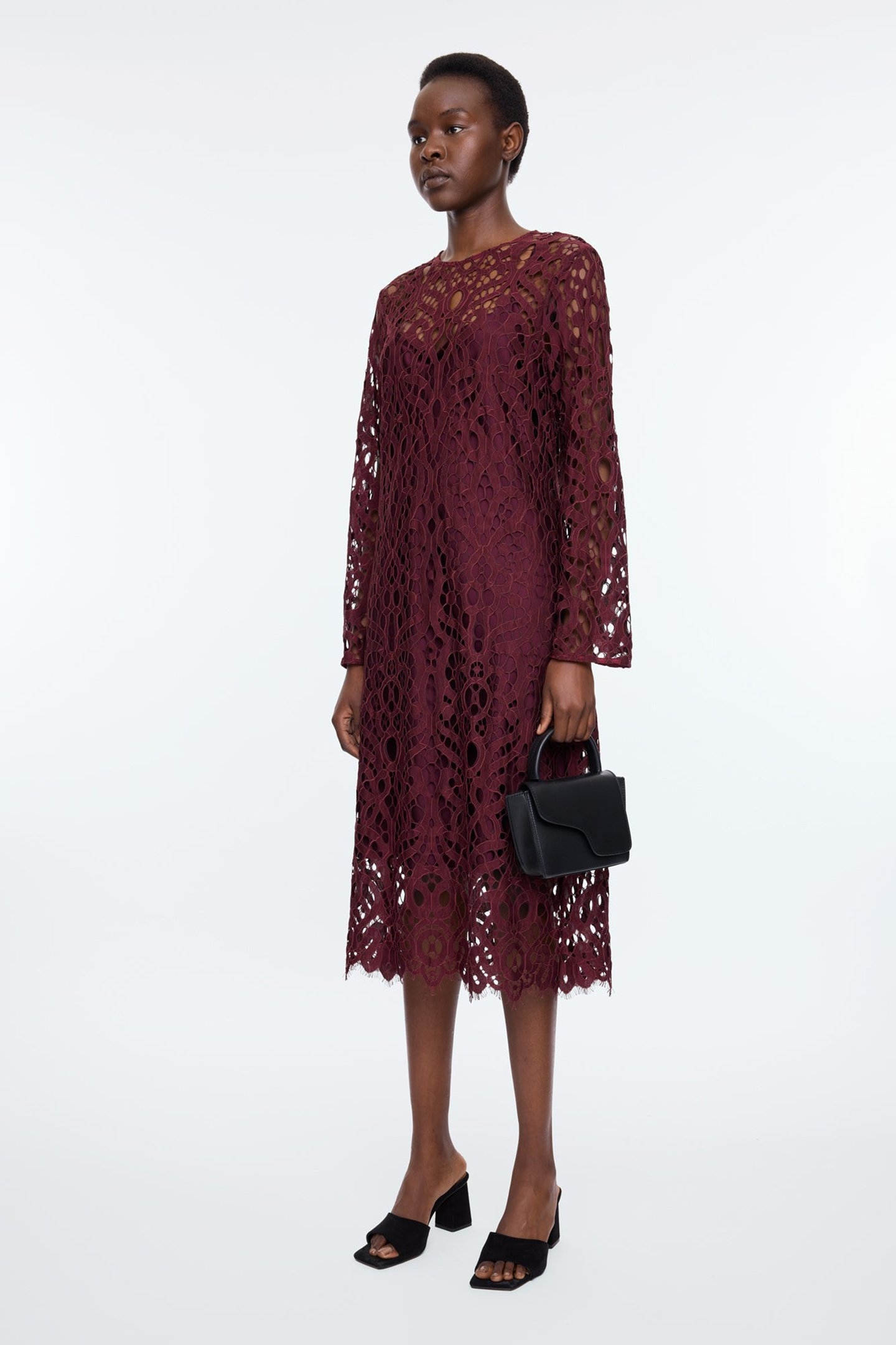 LACE MAXI DRESS WINETASTING 4