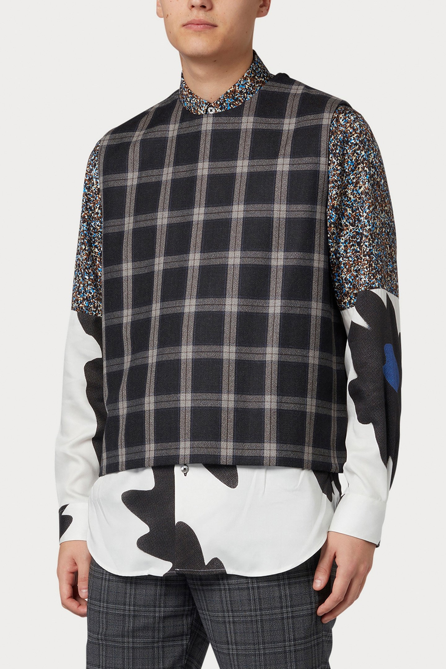 MENS REGULAR FIT TANK TOP BLACK 1