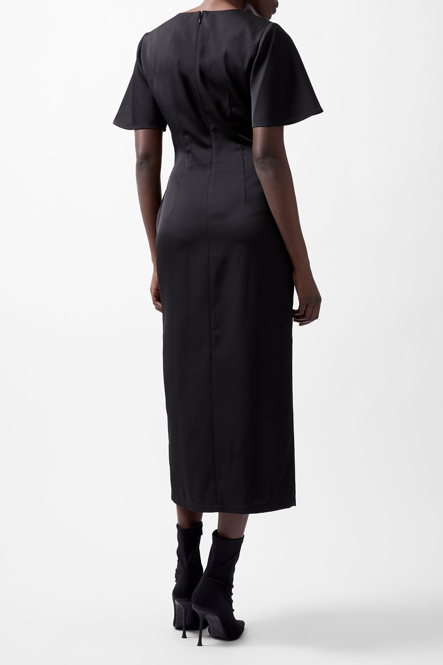 FENIX SATIN DRESS BLACKOUT 2