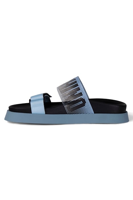 LOGO BAND DEGRADÉ SANDALS LIGHT BLUE 3