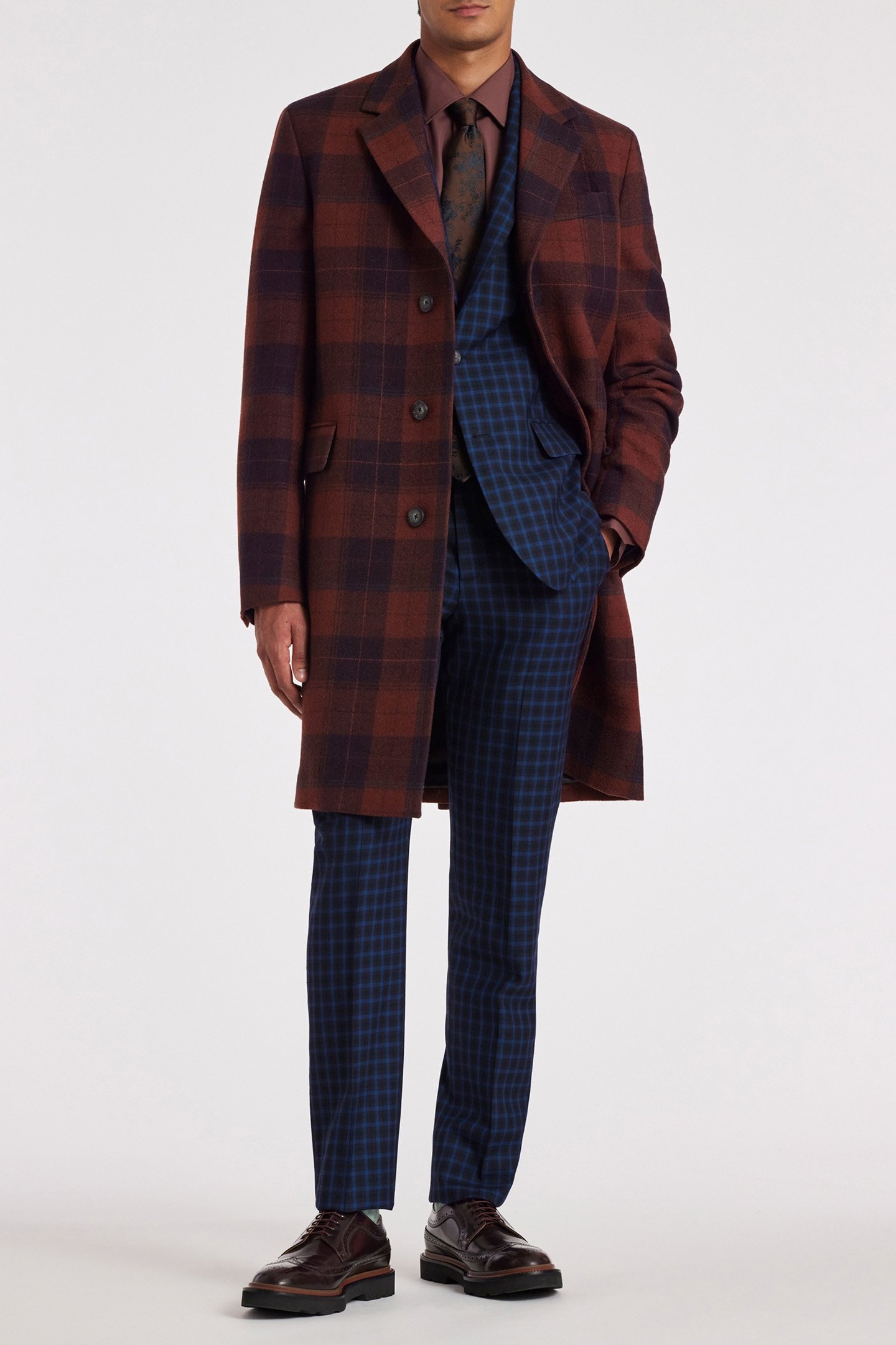 2 BUTTON SUIT NAVY 7