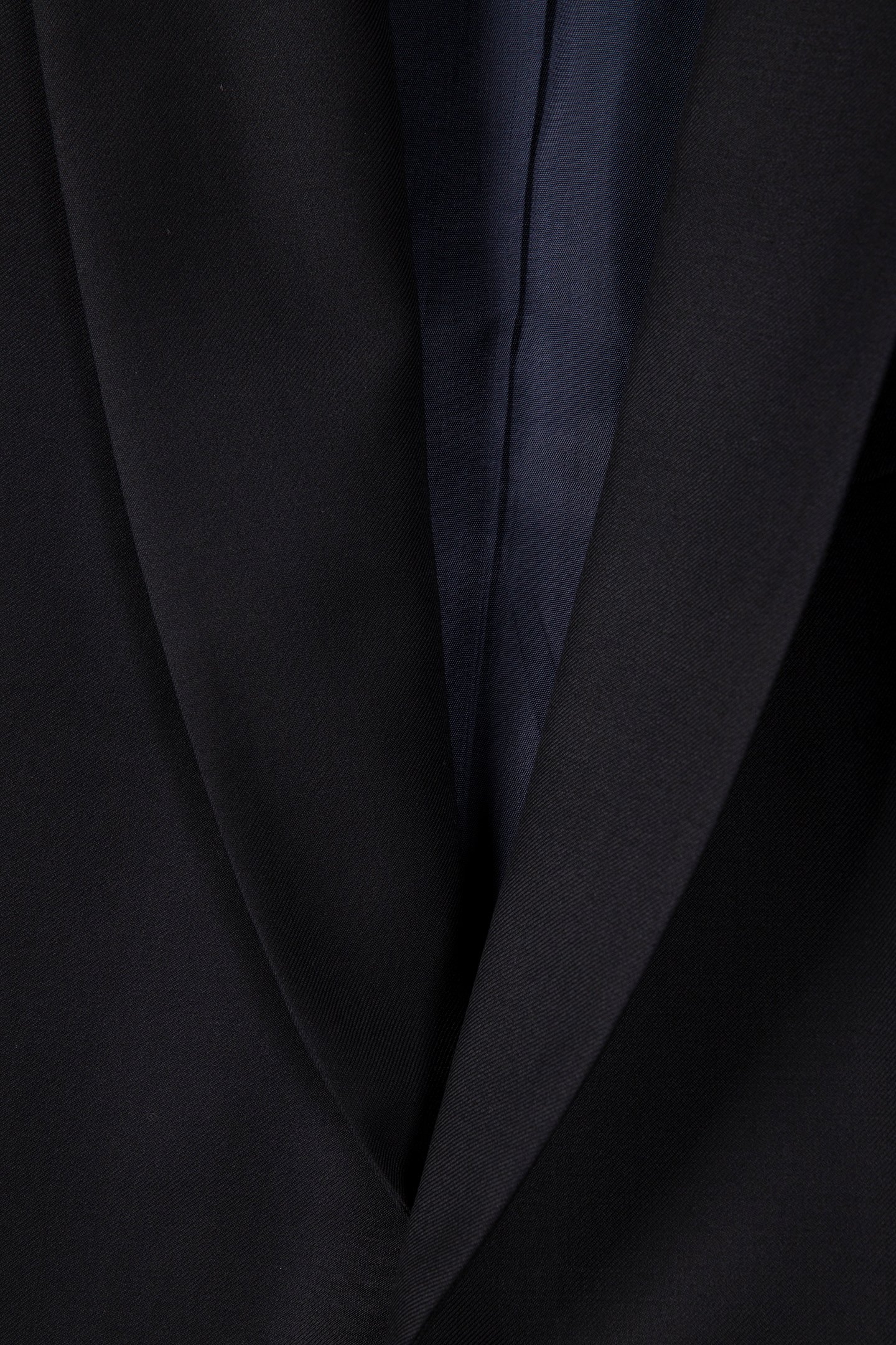 GENTS TAILORED FIT 2 BUTTON JACKET BLACK 7