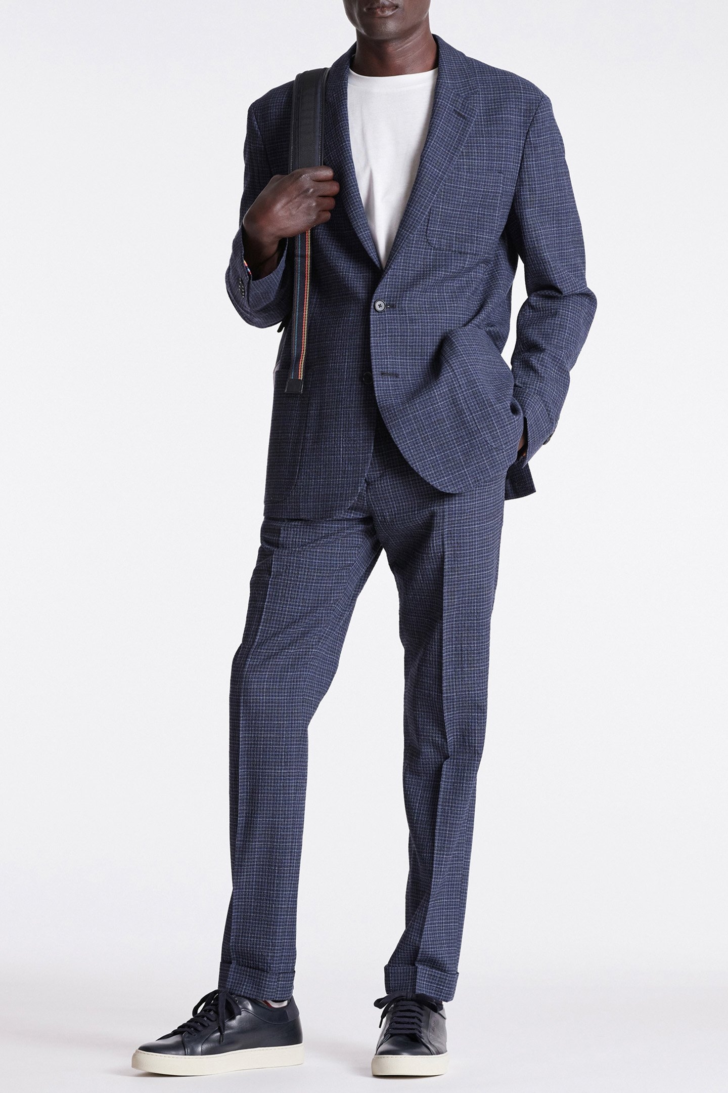 GENTS 2BTN PATCH POCKET JACKET VERY DARK NAVY 3