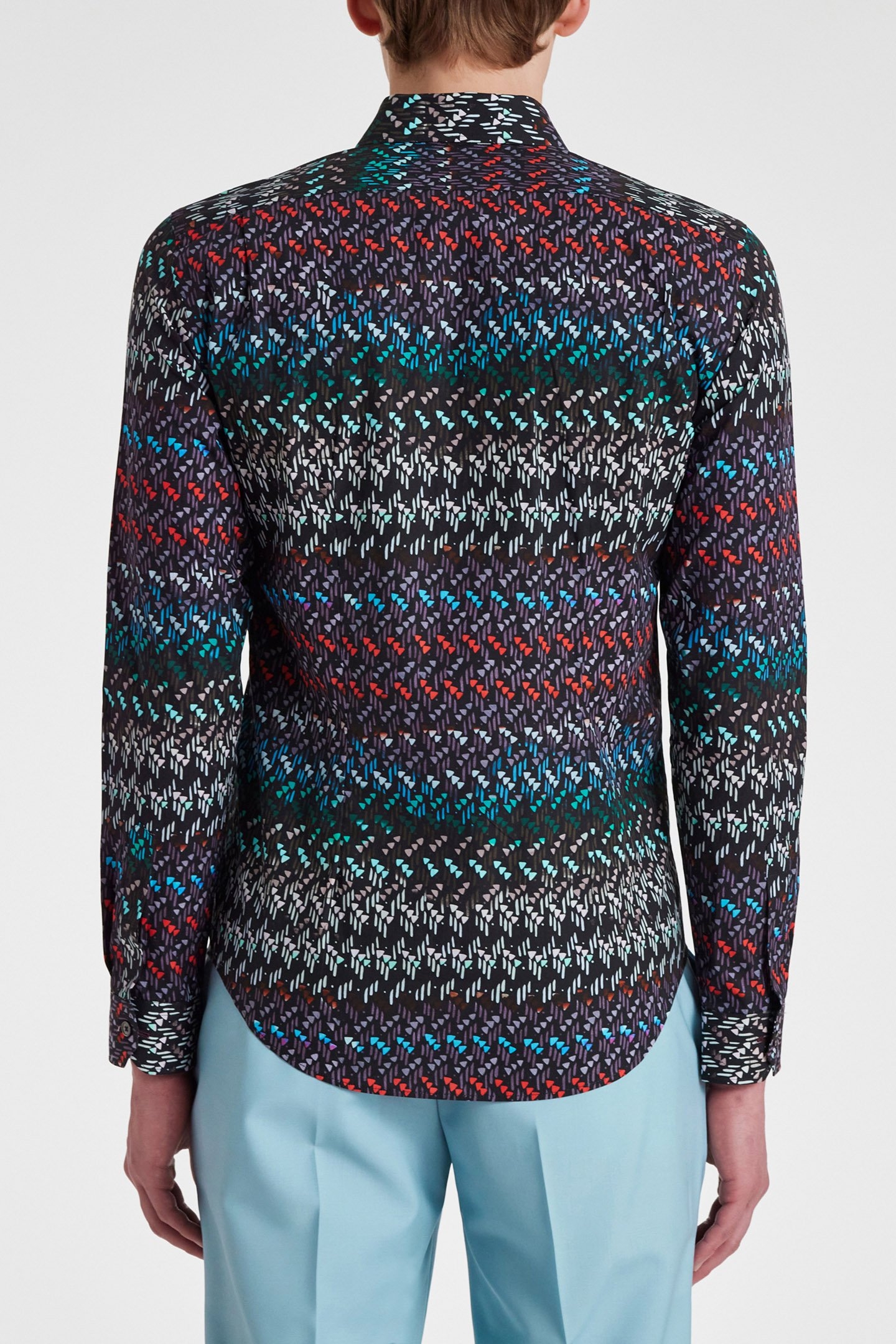 S/C SUPER SLIM FIT SHIRT VERY DARK NAVY 2