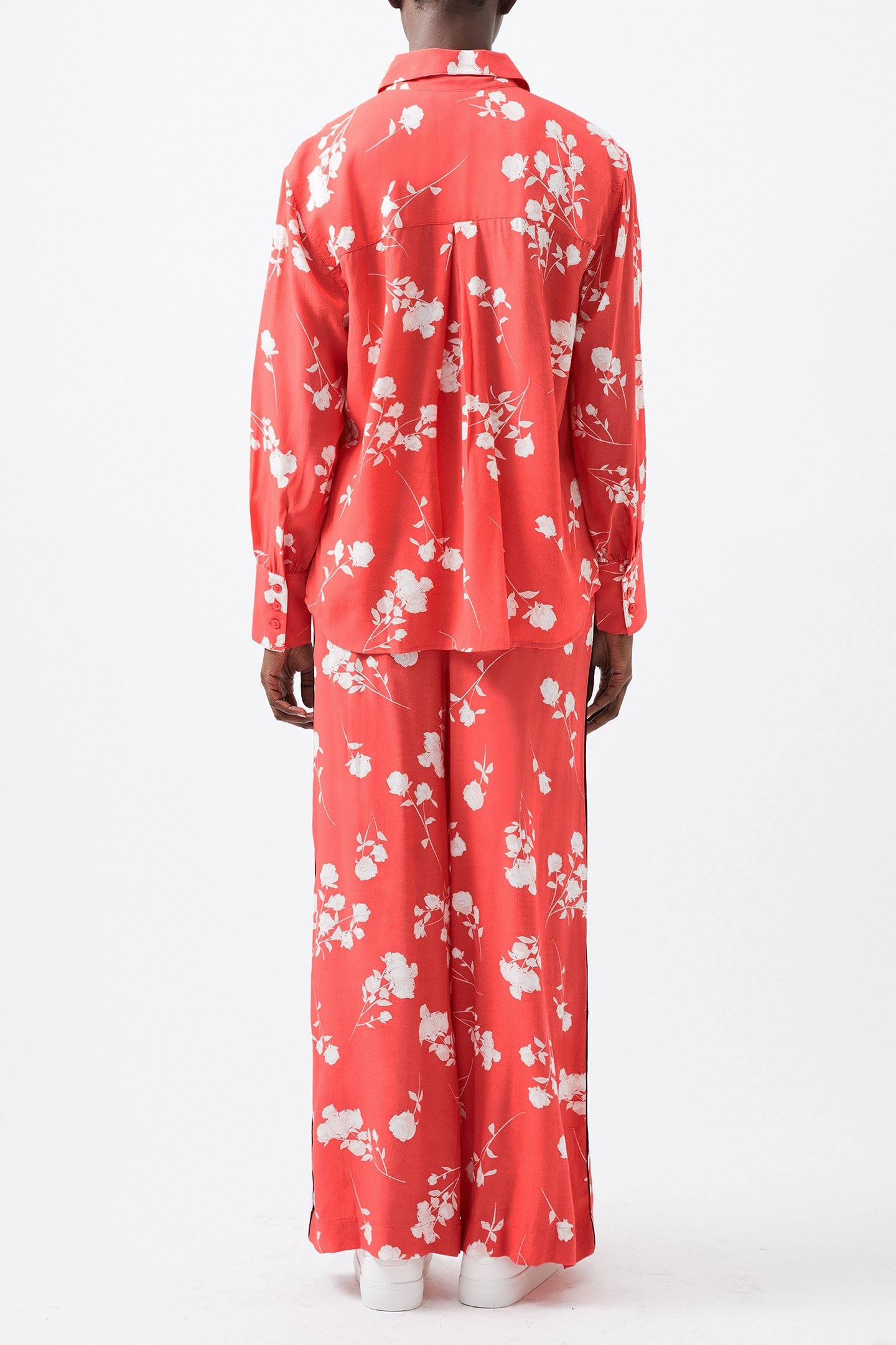 ALESSANDRA DELPHINE TROUSER C RED/WHITE/BLACK ST 2