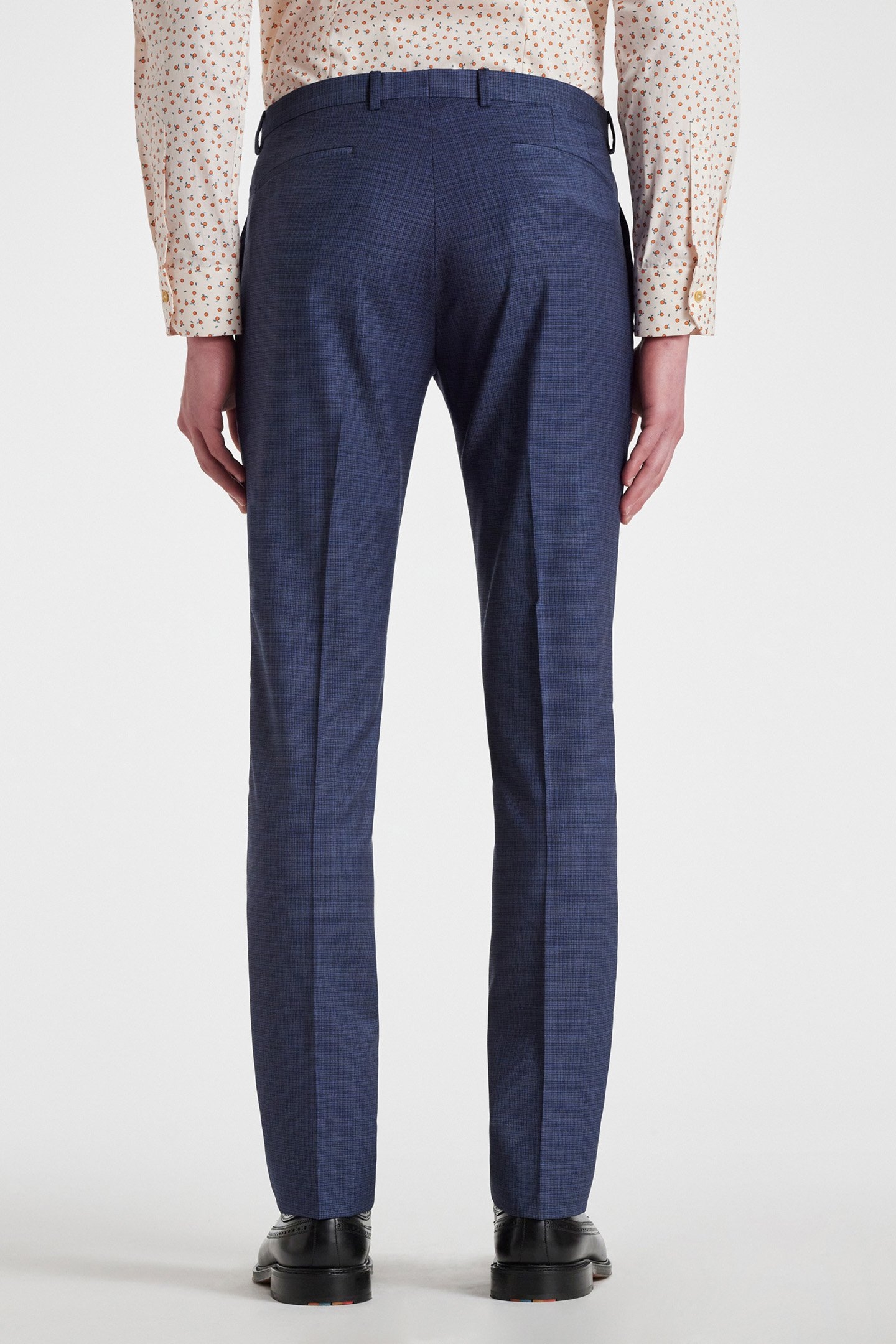 MENS SLIM FIT 2BTN SUIT NAVY 5