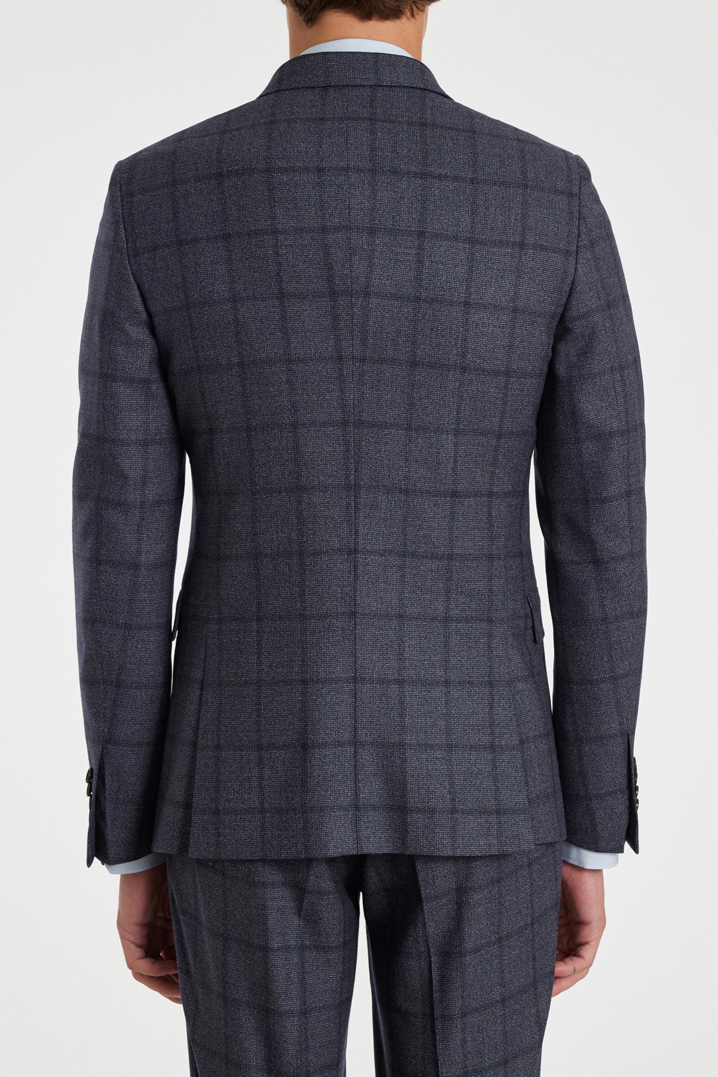 SLIM FIT 2 BUTTON SUIT NAVY 5