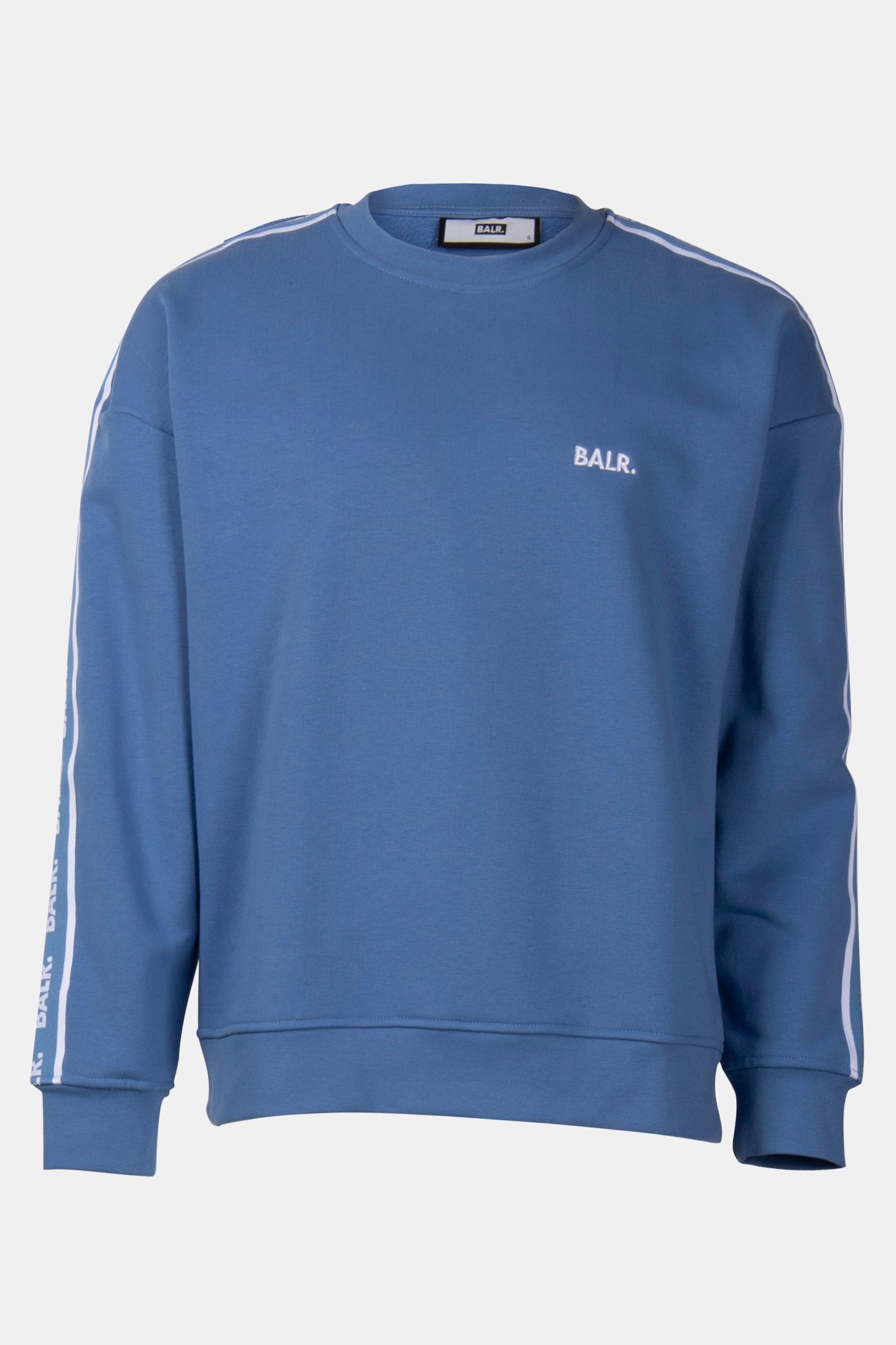 B-TAPE CREWNECK CORONET BLUE 3