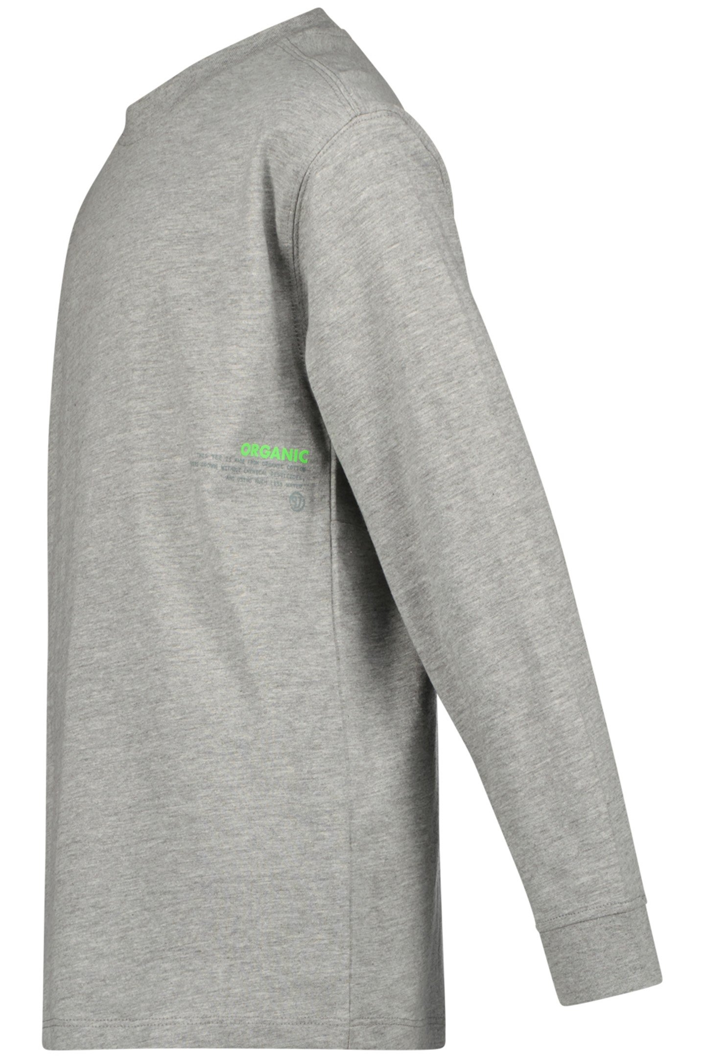 BOY'S TEE-B02 T-SHIRT LIGHT GREY MELEE 3