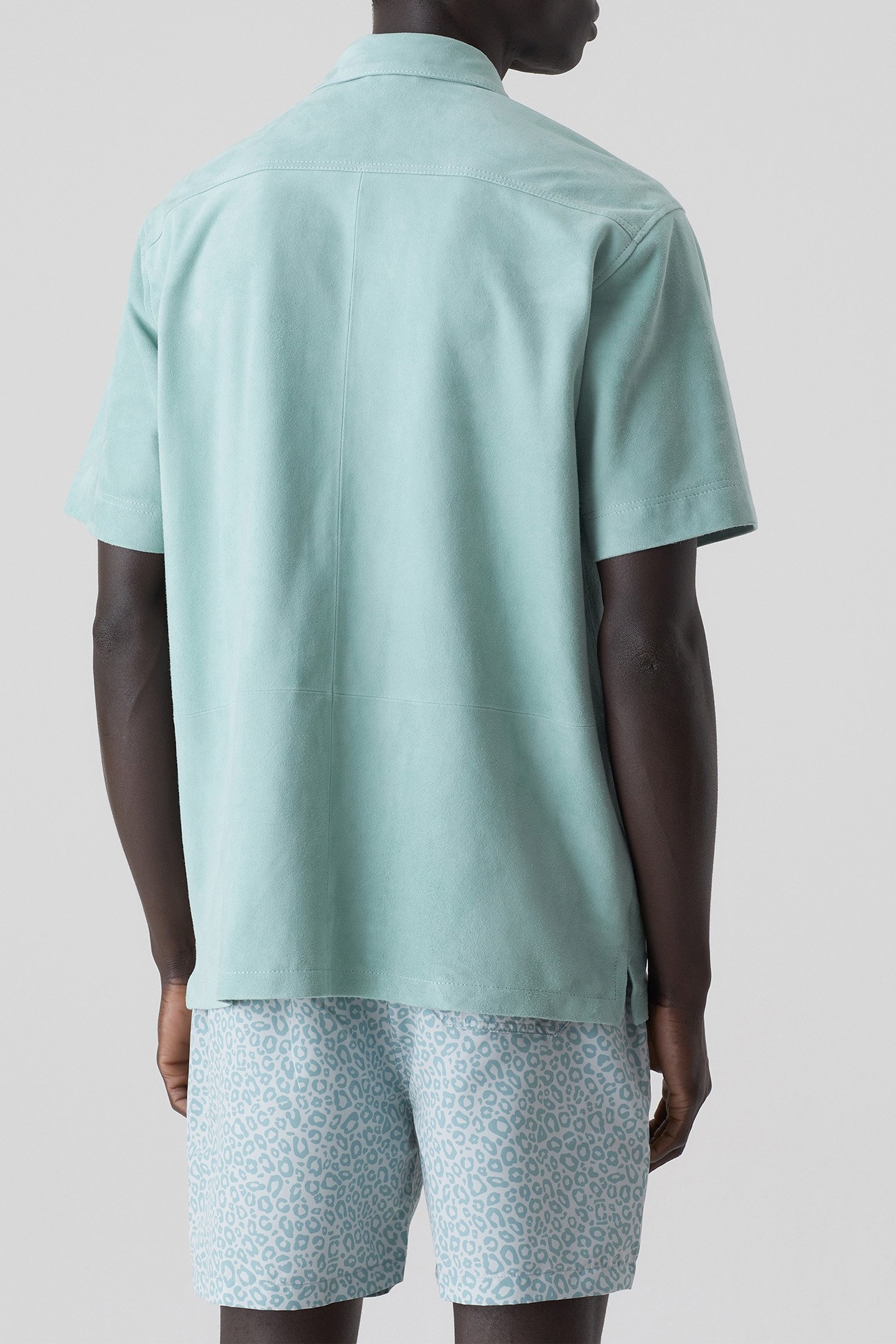 UTILITY SHORTSLEEVE SHIRT SHIRTS & BLOUSES BLUE AGAVE 2