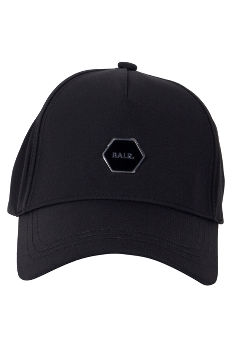 UNISEX HEXLINE BADGE CLASSIC CAP JET BLACK 1