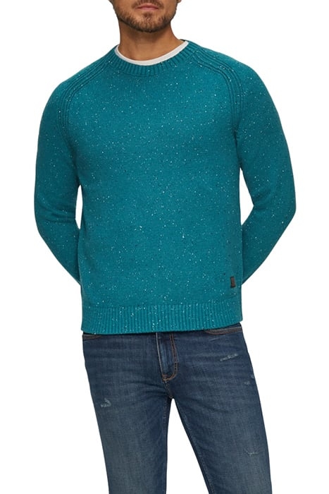 S.OLIVER PULLOVER BLUE GREEN 1