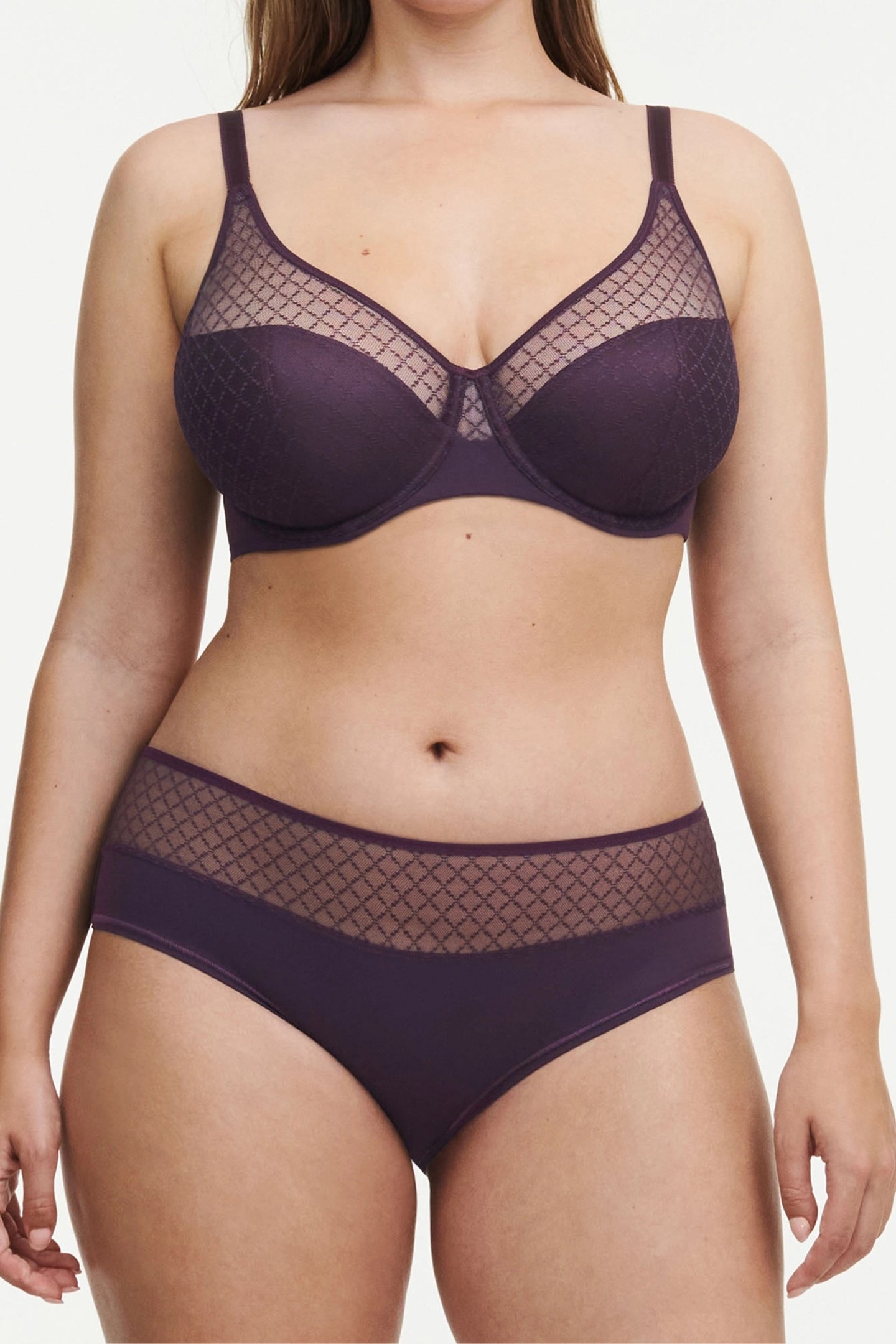 CO BRA UNDERW. COVERING MOLDED AUBERGINE 1