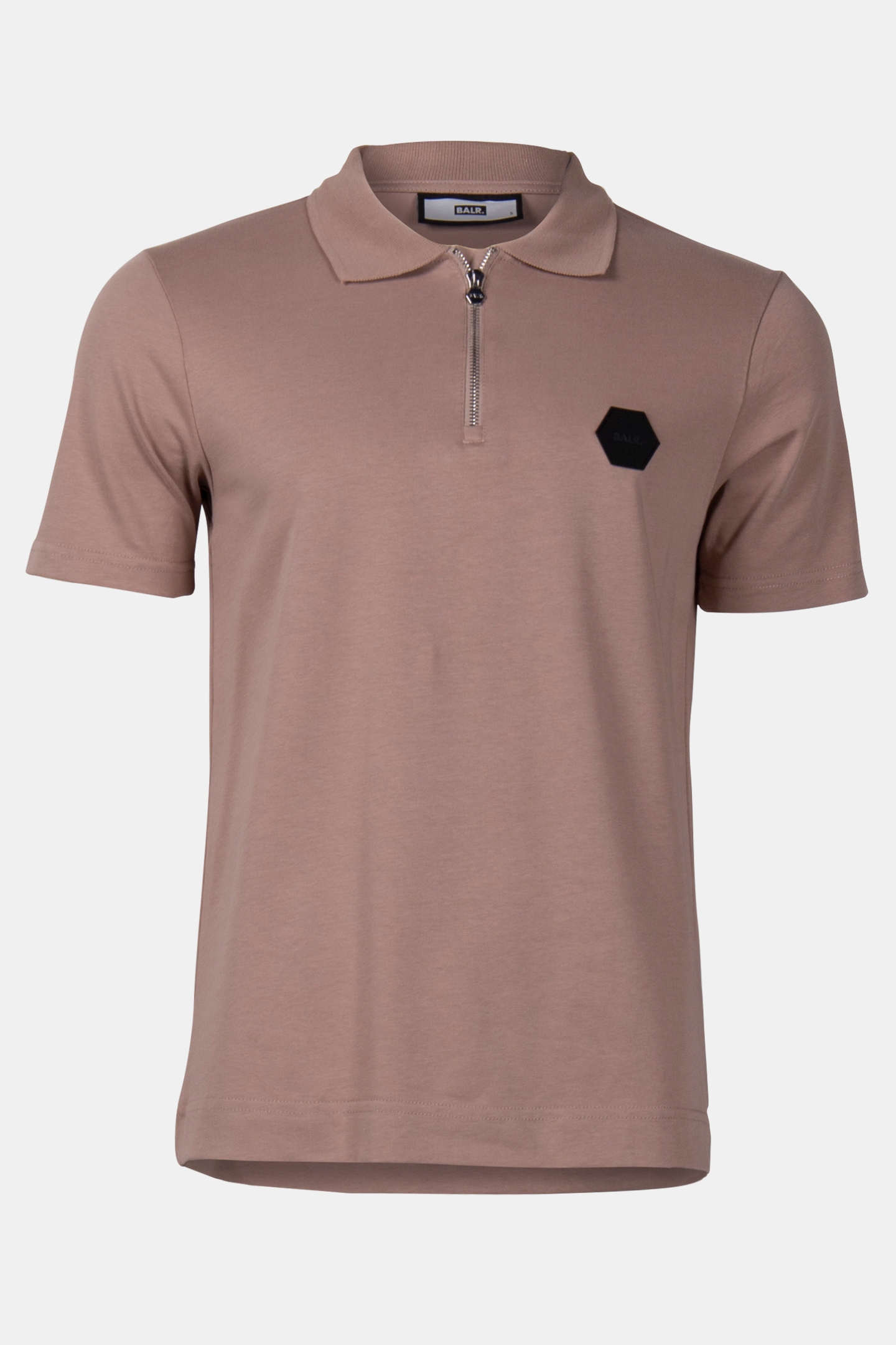 HEX LOGO POLO WARM TAUPE 3