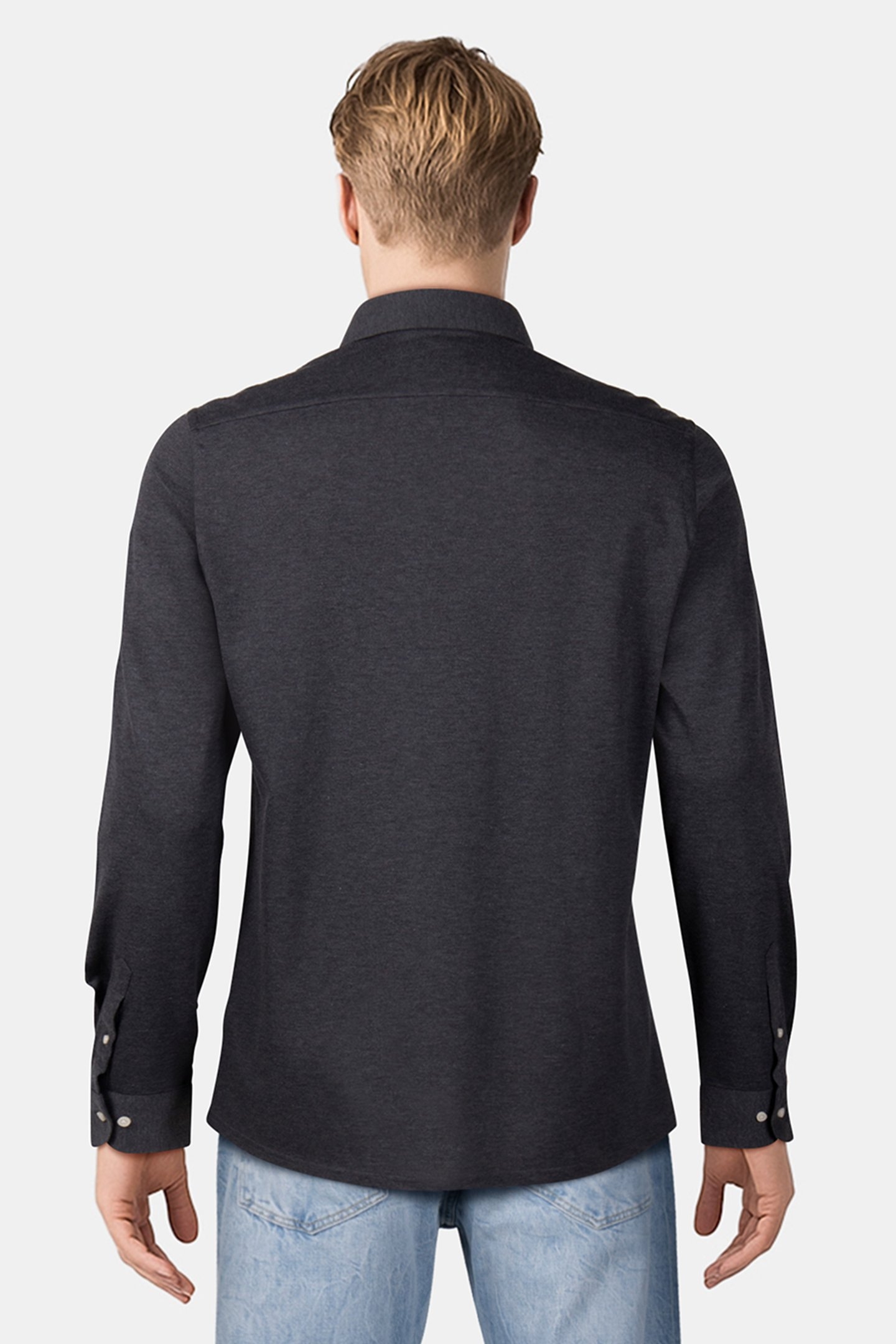 DARK GREY EXTRA SLIM FIT SHIRT DARK GREY 2