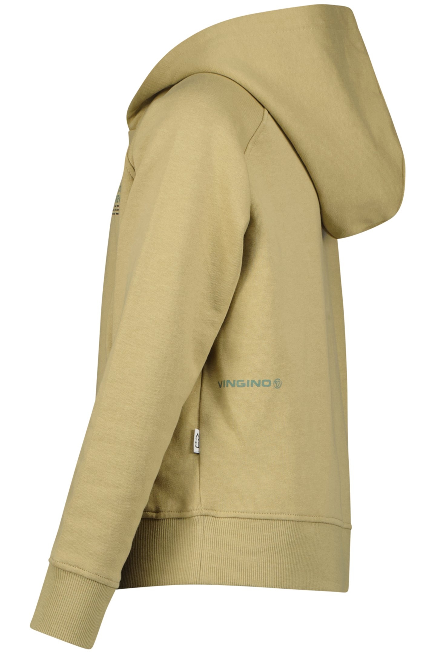 GIRL'S HOODY SWEATER MUD SAND 3