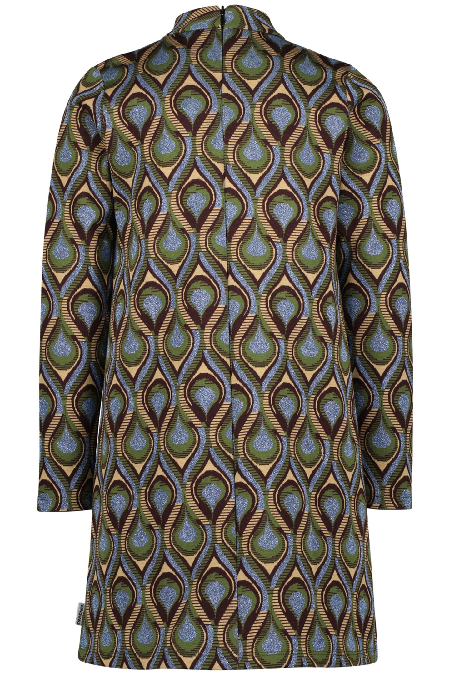 GIRL'S PAULA MIDI DRESS MULTICOLOUR SAND 2