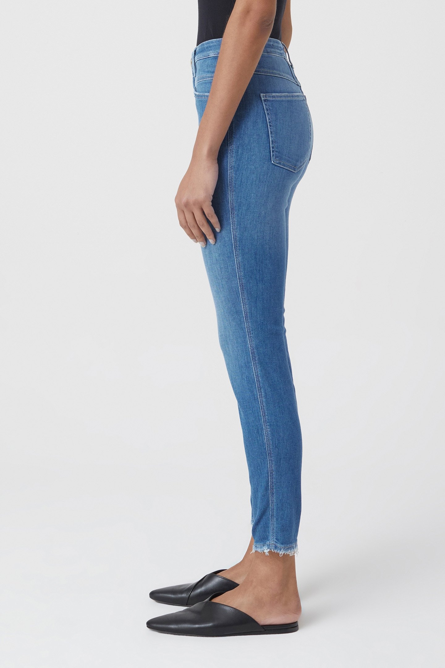 SKINNY PUSHER JEANS DARK BLUE 5